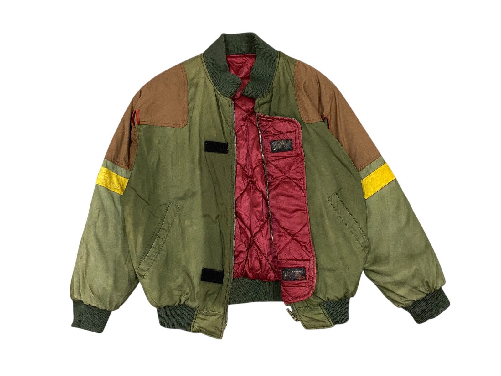 Vintage Vtg 70s Bomber Jacket Size US M / EU 48-50 / 2 - 5 Thumbnail