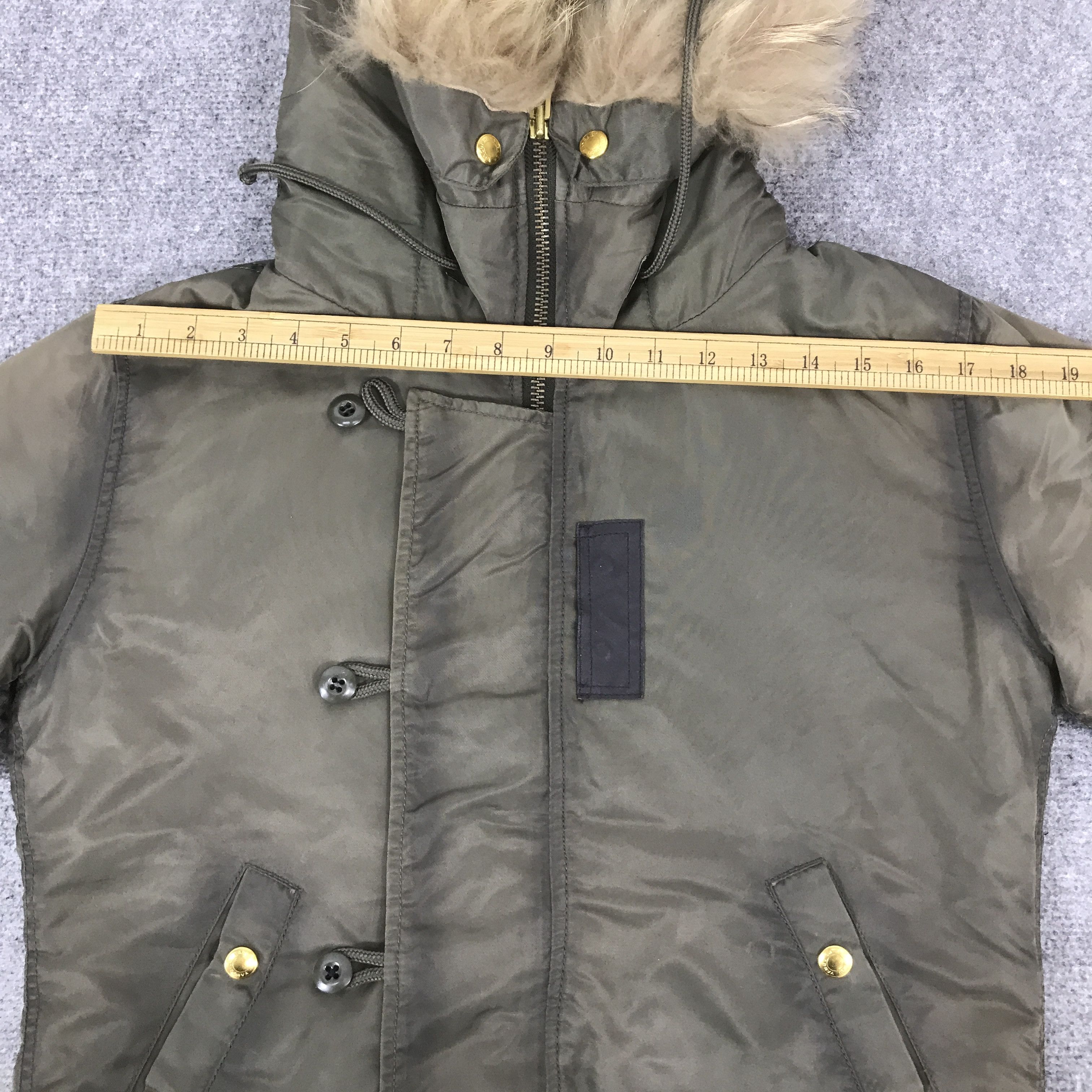Vanquish VANQUISH BOMBER FUR HOODIES DESIGN FADED JACKET K76B4 Size US M / EU 48-50 / 2 - 5 Thumbnail