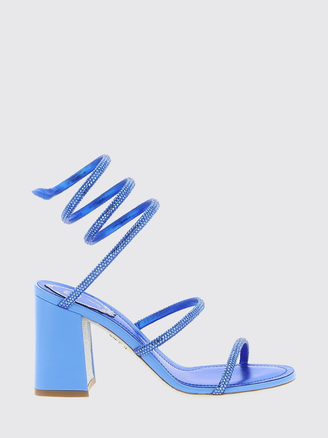 Rene Caovilla Heeled Sandal Woman Blue