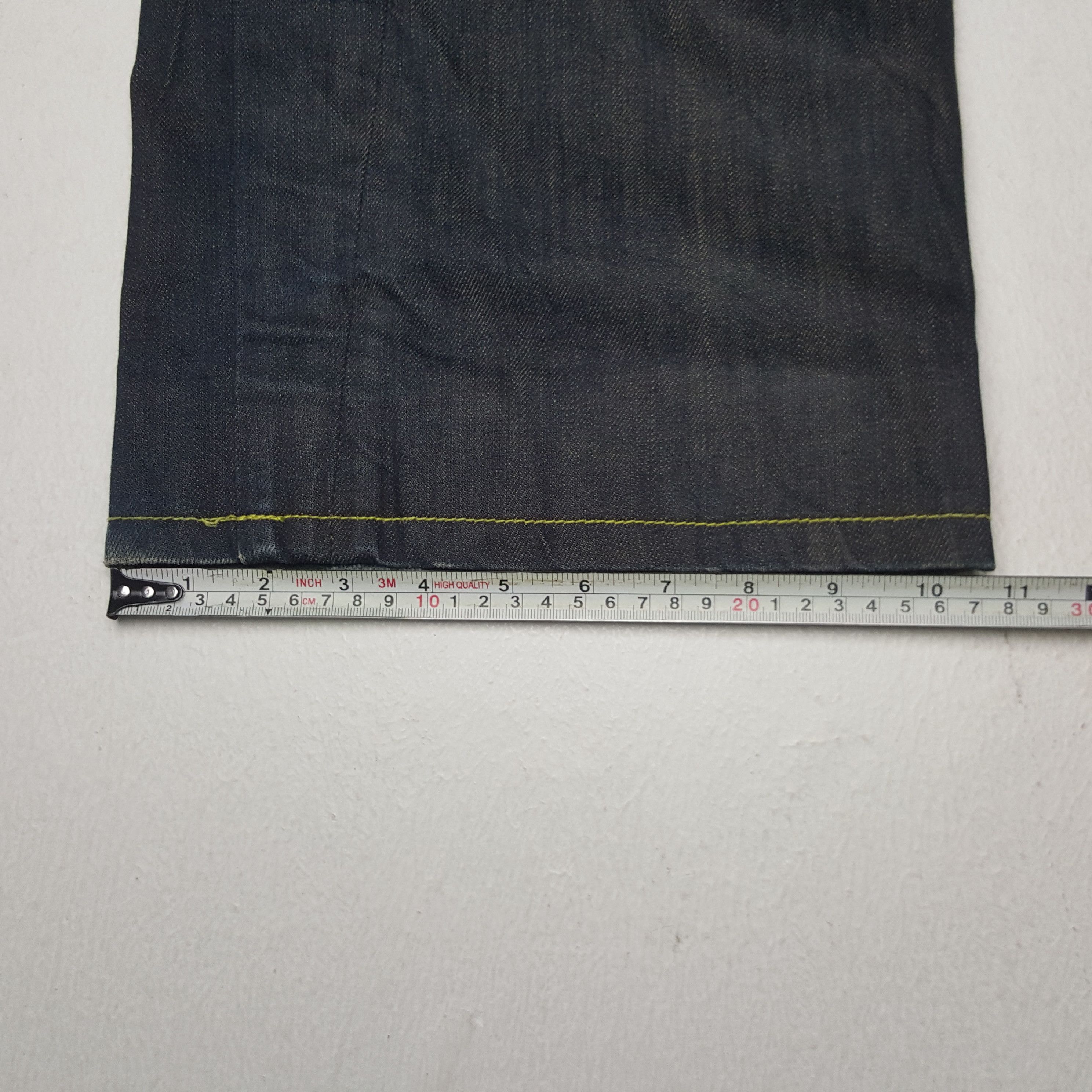 Christian Audigier × Ed Hardy × Vintage Vintage Ed Hardy American Brand Embroidery Art Denim Jeans Size US 38 / EU 54 - 13 Thumbnail