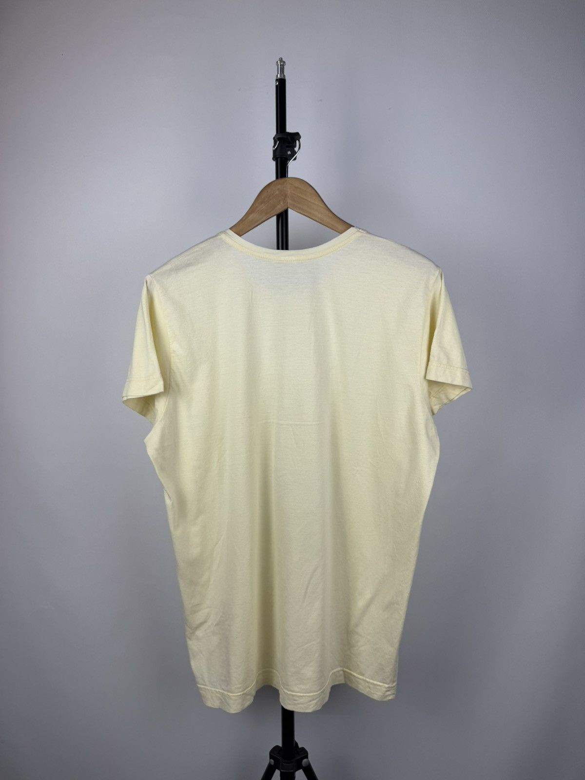 Japanese Brand × Vintage Vintage 90s Japanese style Embroidered Central LOGO Tshirt Size US L / EU 52-54 / 3 - 5 Thumbnail