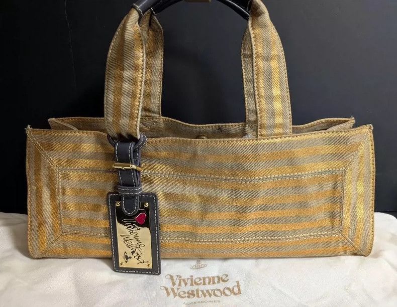Vivienne Westwood Vivienne Westwood size os Mid-and old metal letter bag unde Size ONE SIZE - 1 Thumbnail