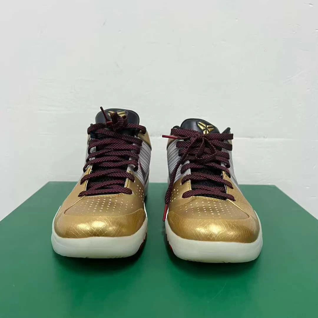 Nike Nike Kobe 4 Gold EUR41 1w $1200 OG Box Size US 8 / EU 41 - 2 Thumbnail