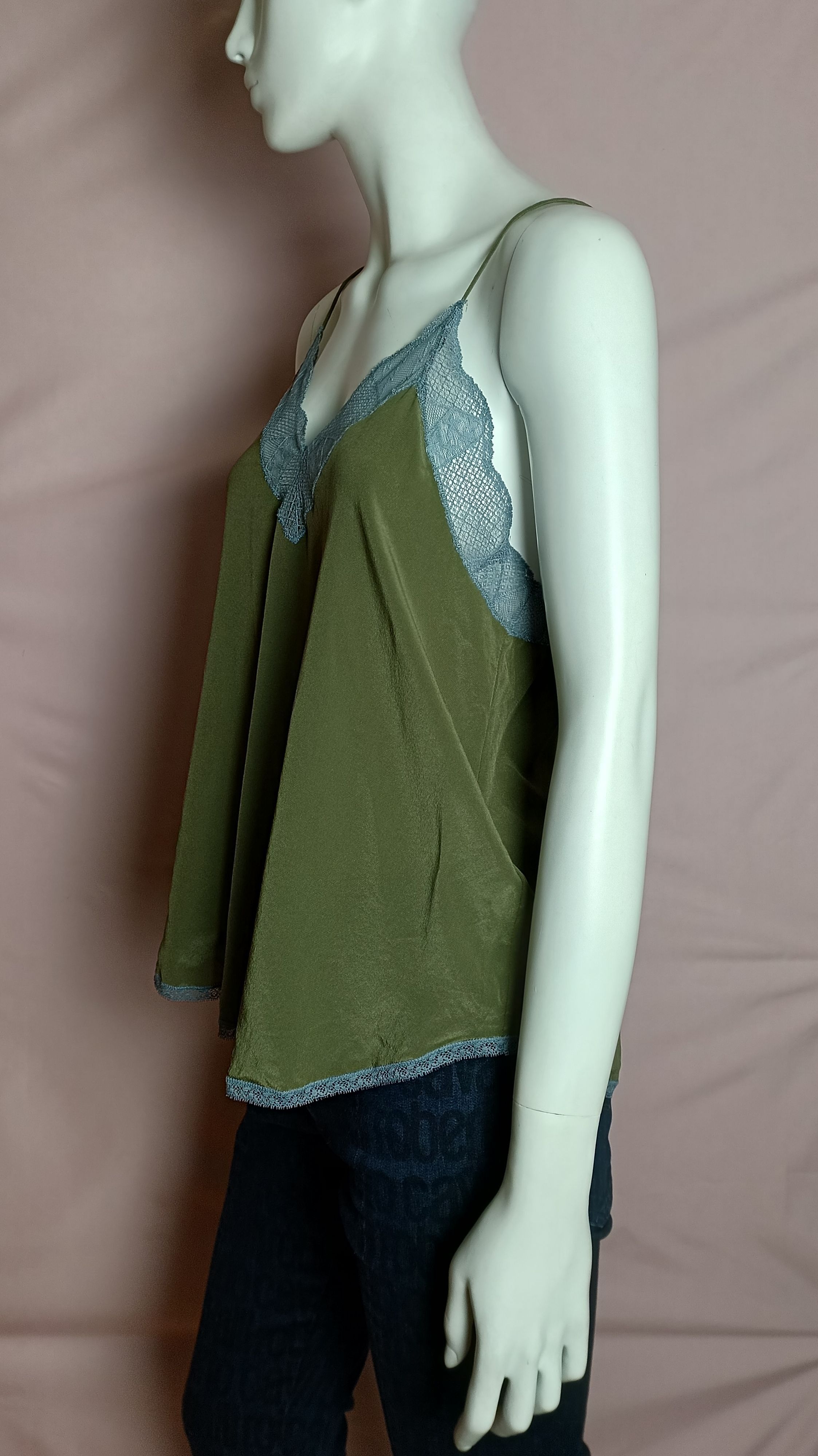 Zadig & Voltaire Zadig & Voltaire Christy Silk Camisole Top Size M / US 6-8 / IT 42-44 - 6 Thumbnail