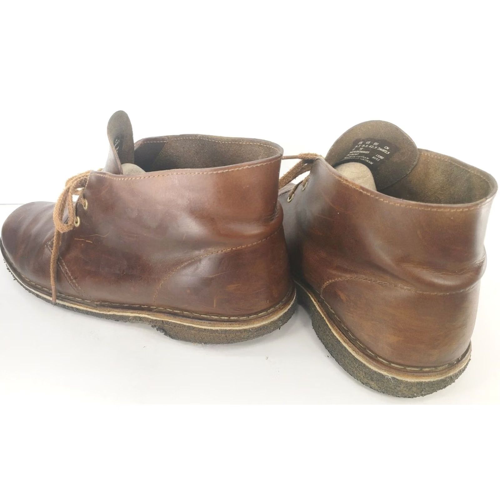 Clarks Clarks Desert Boot Men's Size 9.5 Beeswax Brown Leather Lace-up Comfy Size US 9 / EU 42 - 5 Thumbnail