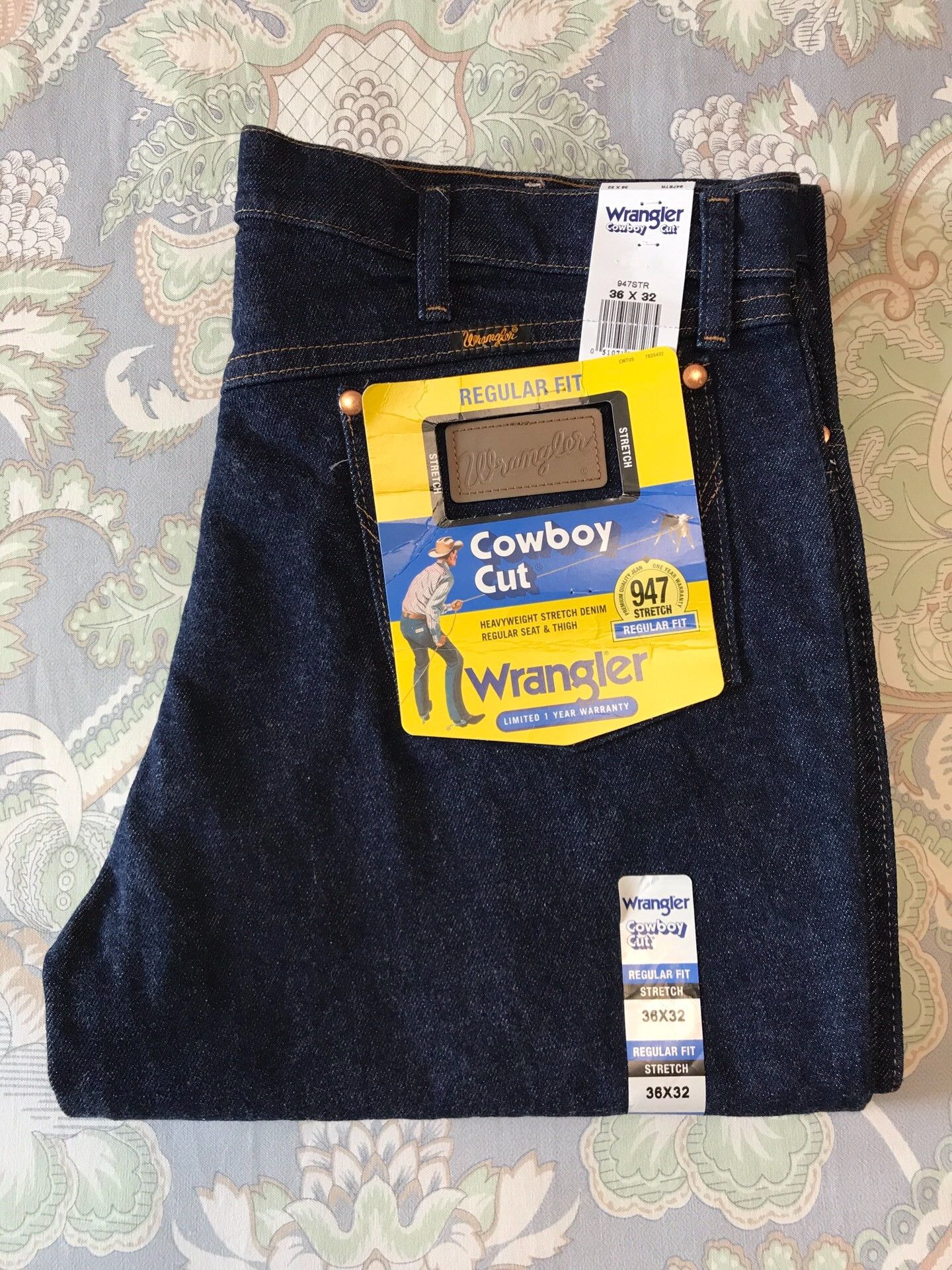 Wrangler Wrangler 947STR BootCut Jeans Size US 36 / EU 52 - 1 Thumbnail