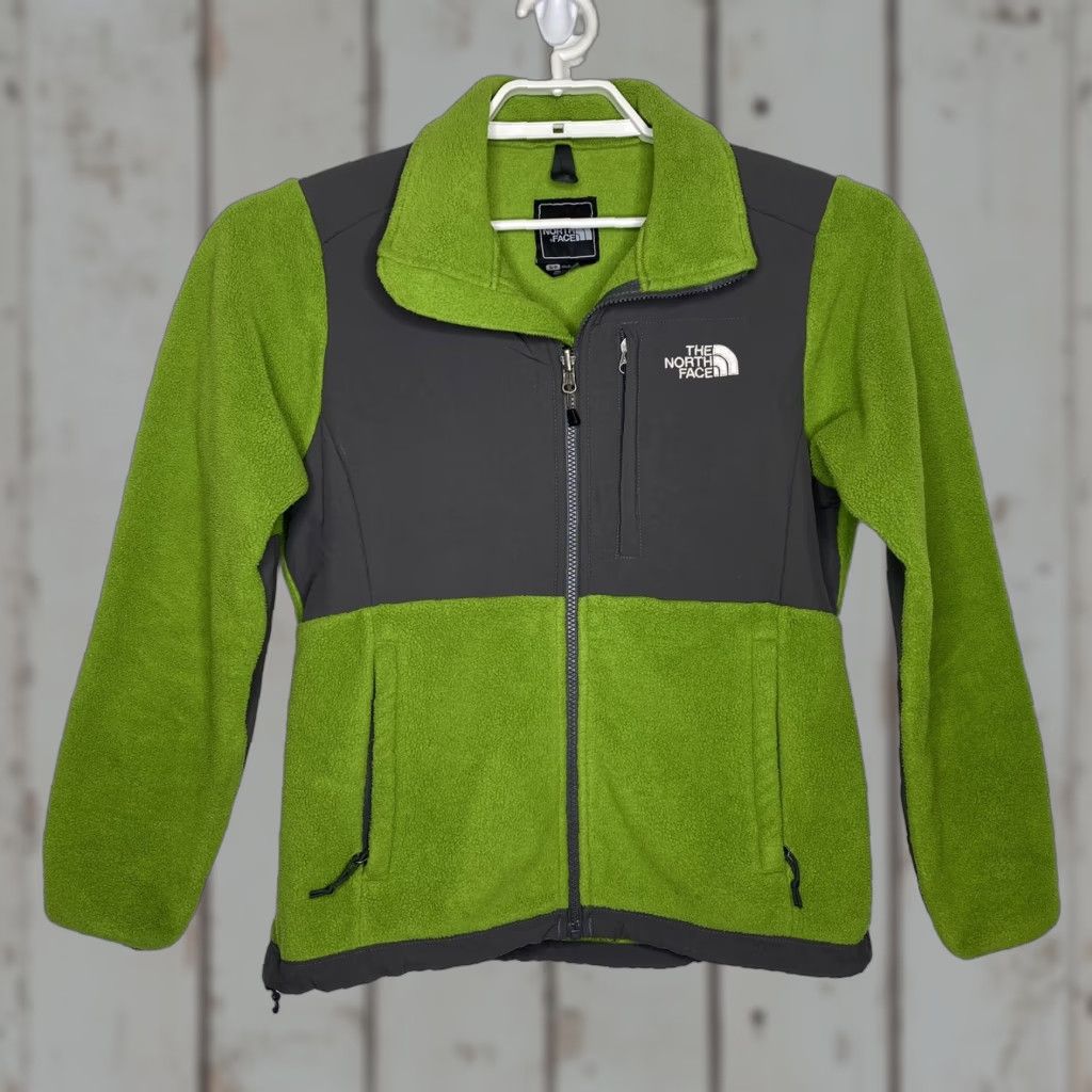The North Face The North Face Denali Jacket Womens Small Gray Fleece Pockets Zip Front BTM Casual Size S / US 4 / IT 40 - 1 Thumbnail