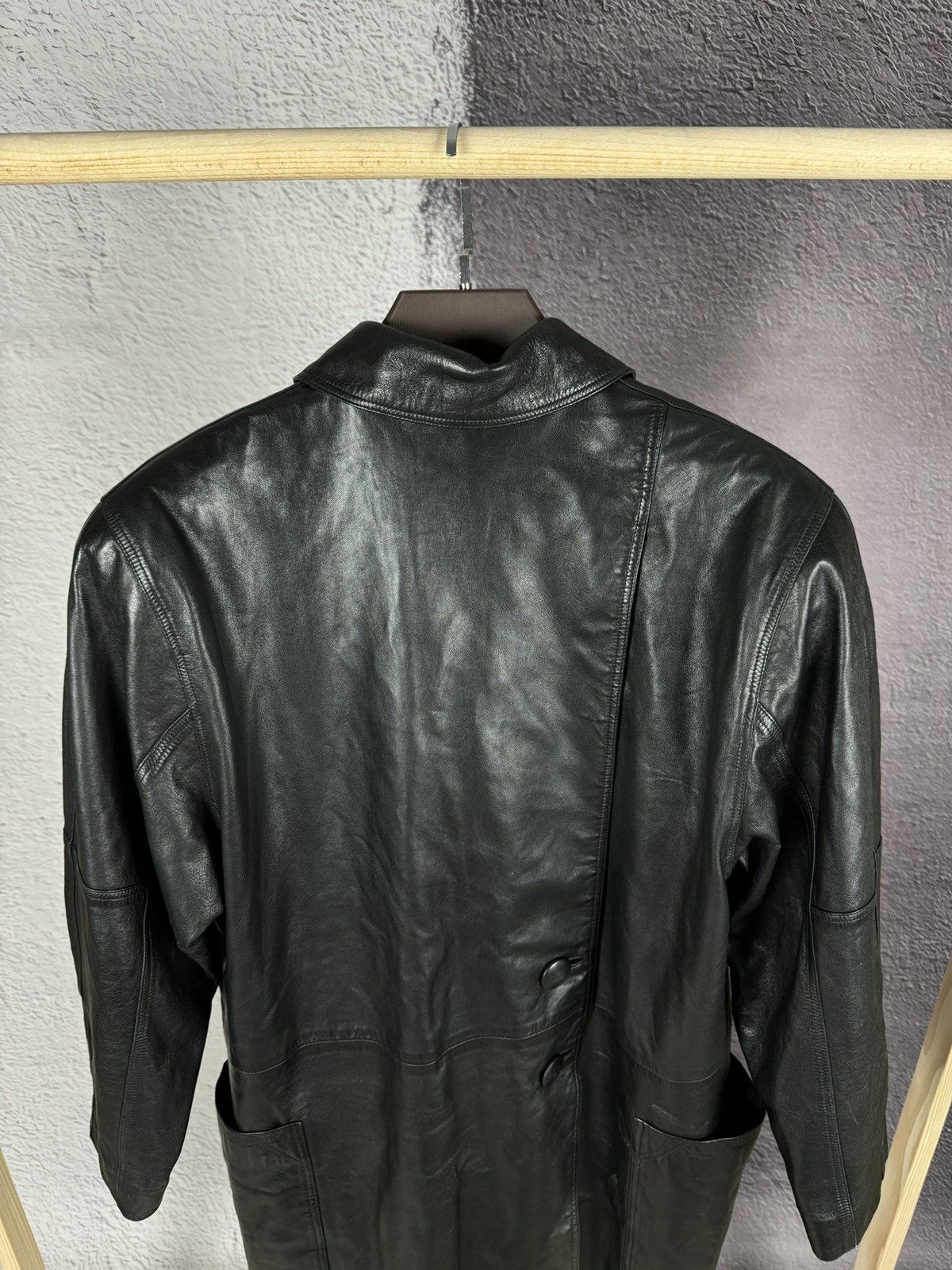 Other Zilli Made in France vintage pointaire creation leather coat Size ONE SIZE - 13 Thumbnail