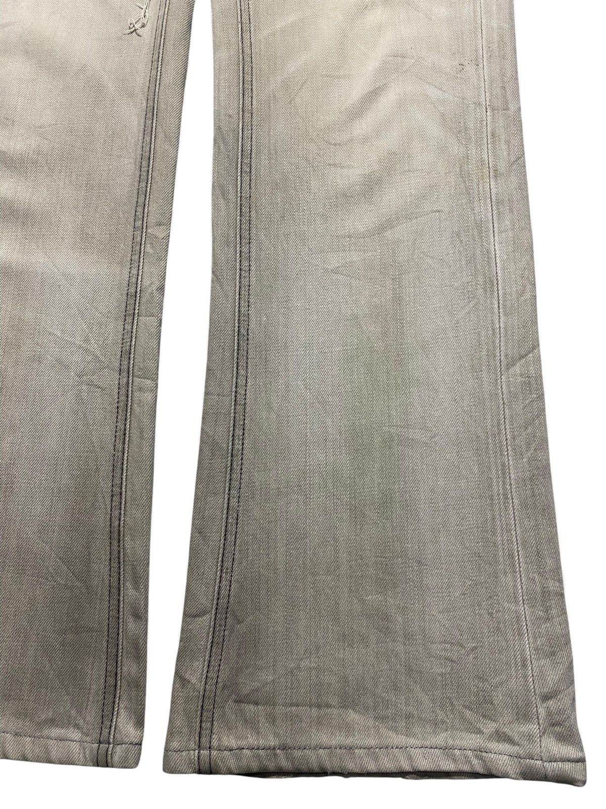 Japanese Brand Vintage The Tailored With Big John Distressed Wide Leg Jeans Size US 34 / EU 50 - 8 Thumbnail