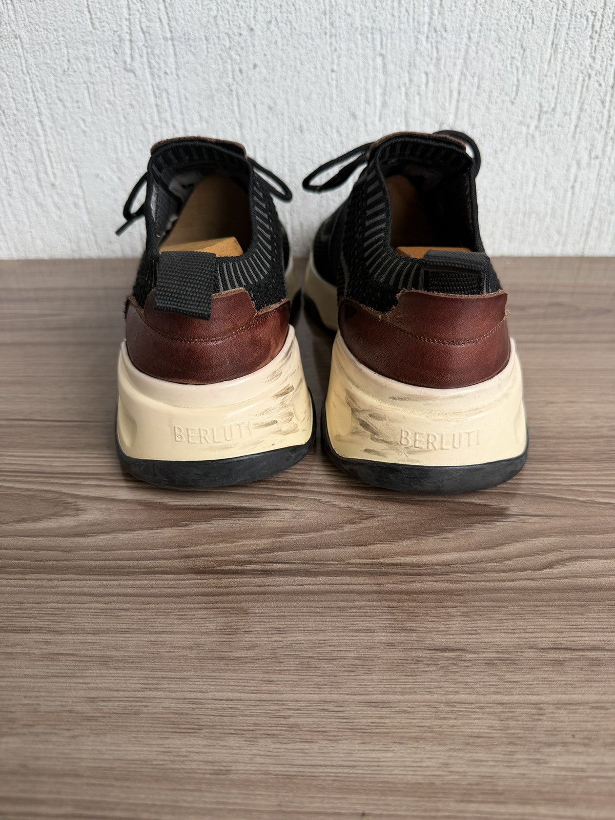 Berluti shadow knit sneaker Size US 9 / EU 42 - 13 Thumbnail