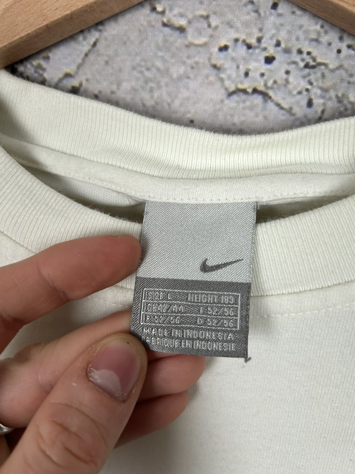 Nike Vintage Nike Y2K 00s Swoosh Logo Longsleeve Hype Sport Size US L / EU 52-54 / 3 - 5 Thumbnail