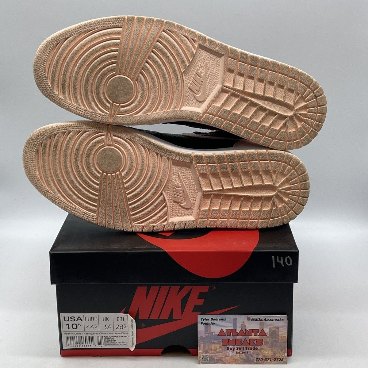 Jordan Brand Air Jordan 1 high crimson tint Size US 10.5 / EU 43-44 - 7 Thumbnail