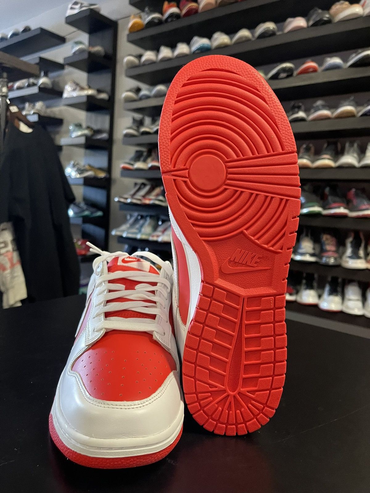 Nike Size 12 - Nike Dunk Low Championship Red Size US 12 / EU 45 - 11 Thumbnail