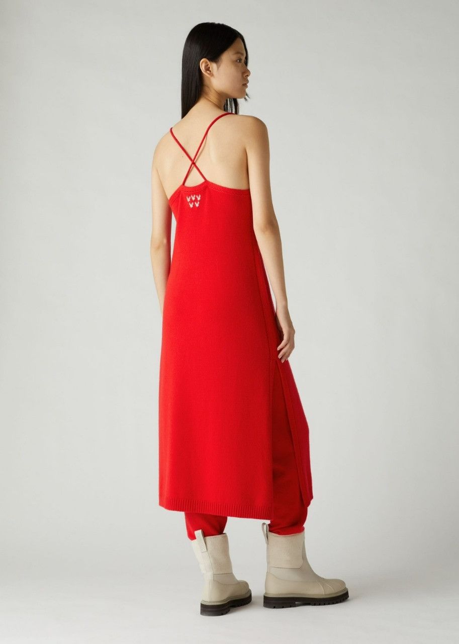 Loro Piana o1srvl11e0524 Dress in Red Size XL / US 12-14 / IT 48-50 - 4 Thumbnail
