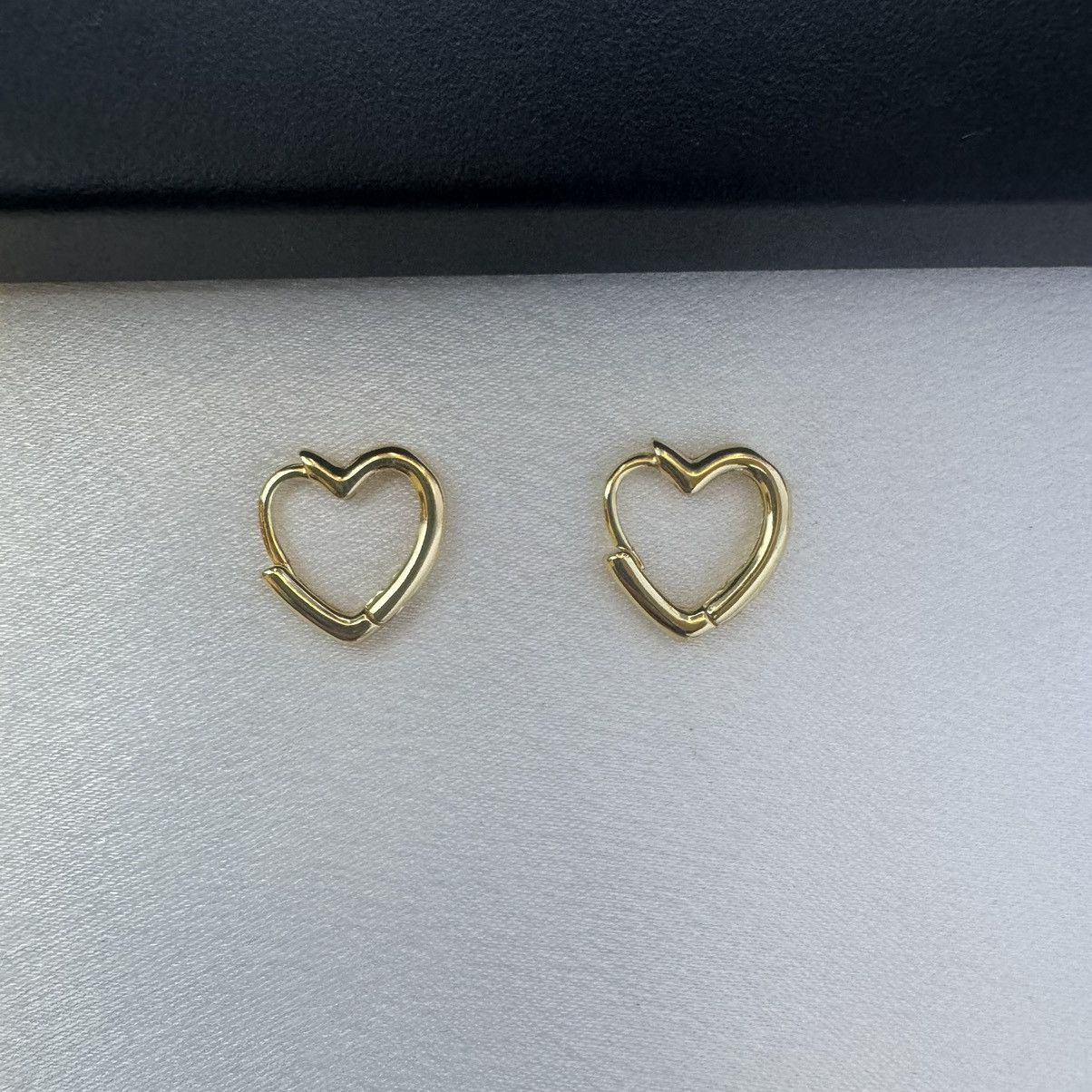 Designer Love Heart Stud Earrings for Women Size ONE SIZE - 1 Thumbnail