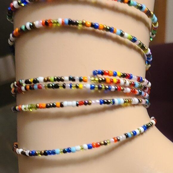 Other Spiral Wire Seeded Bracelet Beauty Size ONE SIZE - 4 Thumbnail