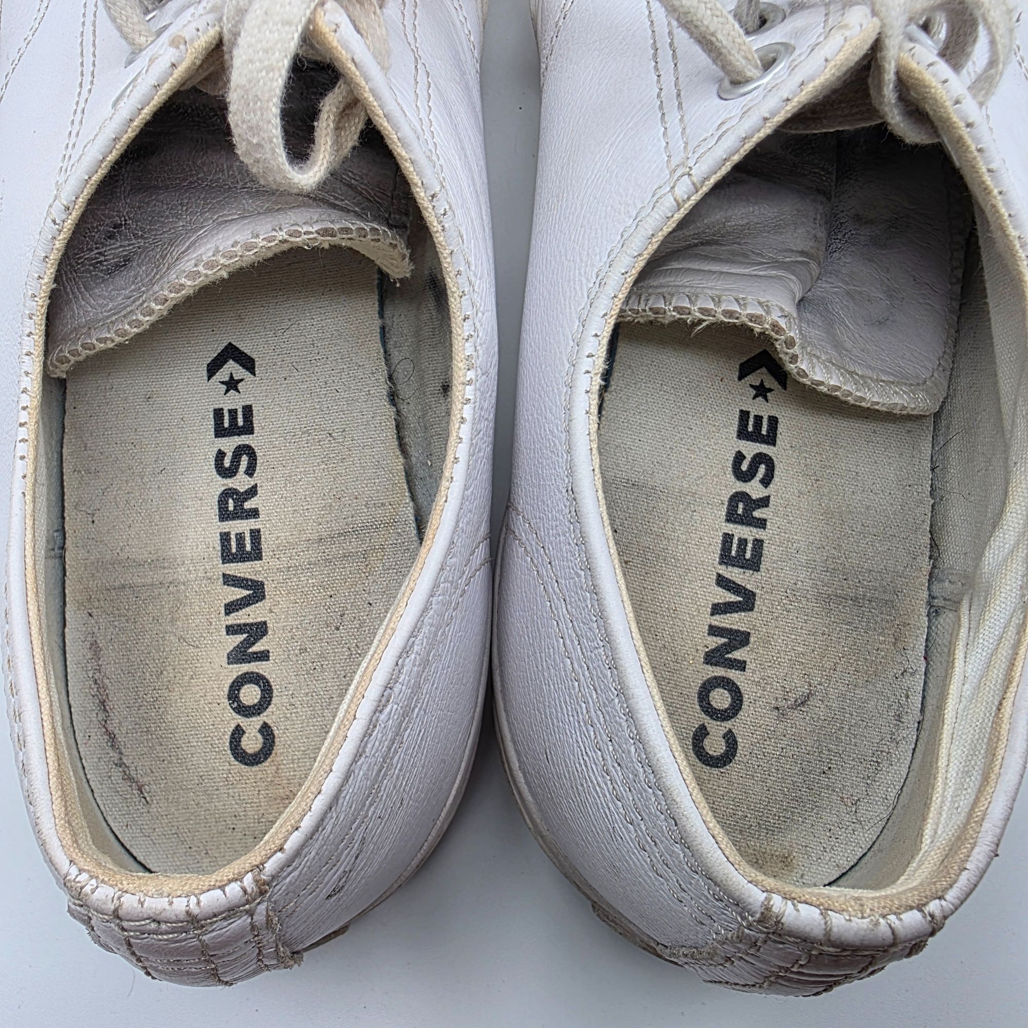 Converse Converse Jack Purcell Leather Womens Size 9 White Shoes Casu Size US 9 / IT 39 - 6 Thumbnail