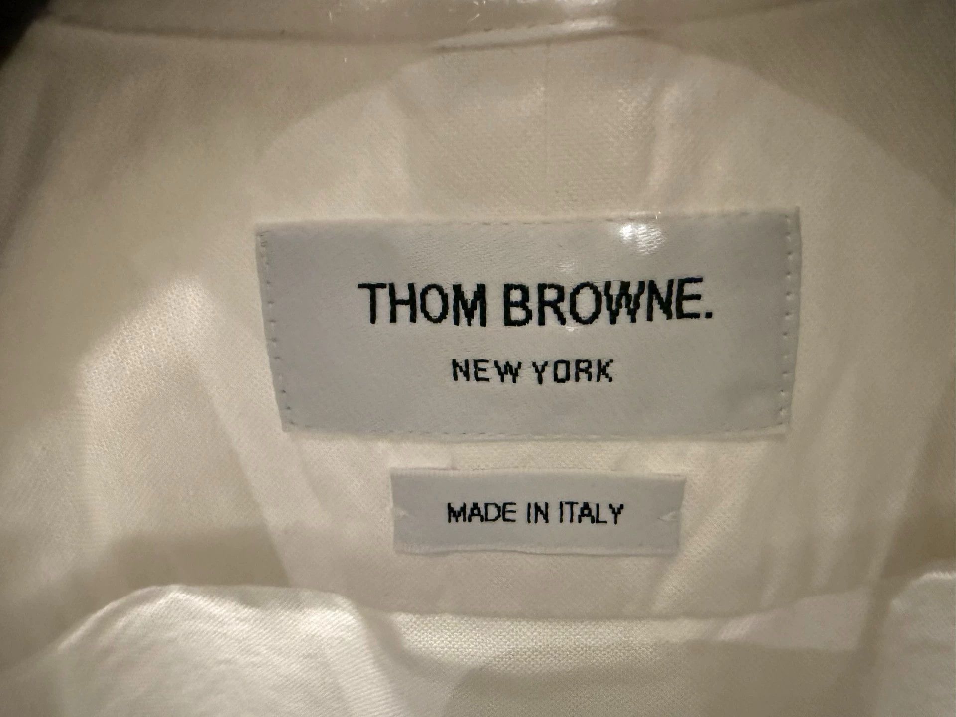 Thom Browne Thom Browne Classic White Shirt Dress Tri-Color Placket Size XS / US 0-2 / IT 36-38 - 3 Thumbnail