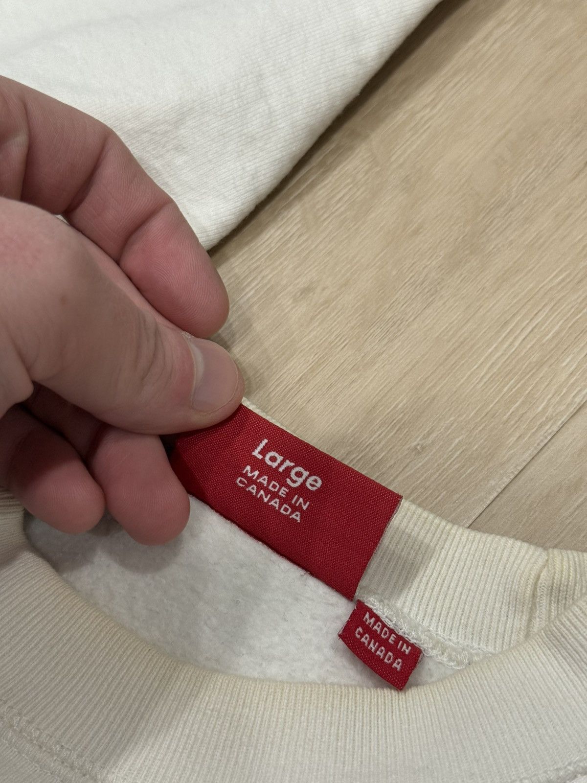 Supreme Supreme 2006 Teal on White Box Logo Crewneck Sweatshirt Size US L / EU 52-54 / 3 - 19 Thumbnail