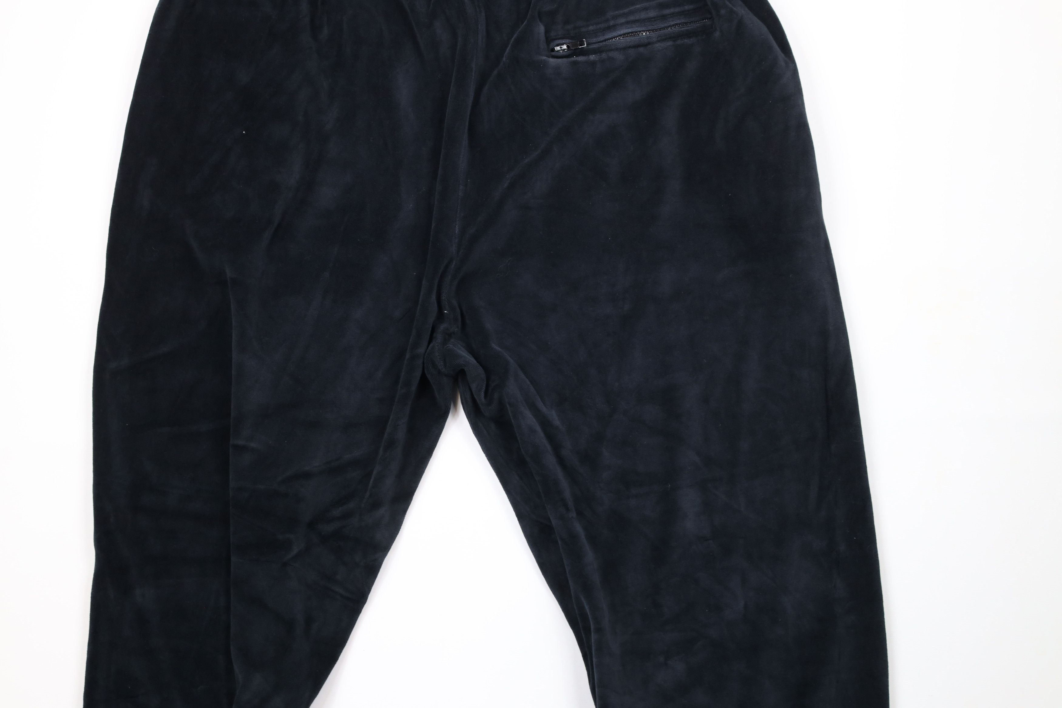 Vintage Vintage 90s Perry Ellis Out Velour Cuffed Sweatpants Joggers Size US 40 / EU 56 - 12 Thumbnail