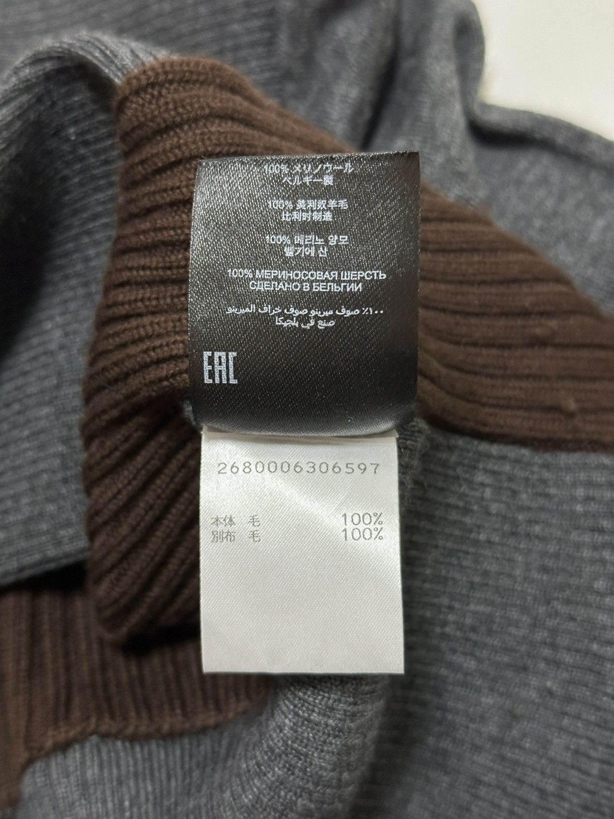 Dries Van Noten DRIES VAN NOTEN F/W 2023 Deconstructed Patchwork Sweater Size S / US 4 / IT 40 - 8 Thumbnail
