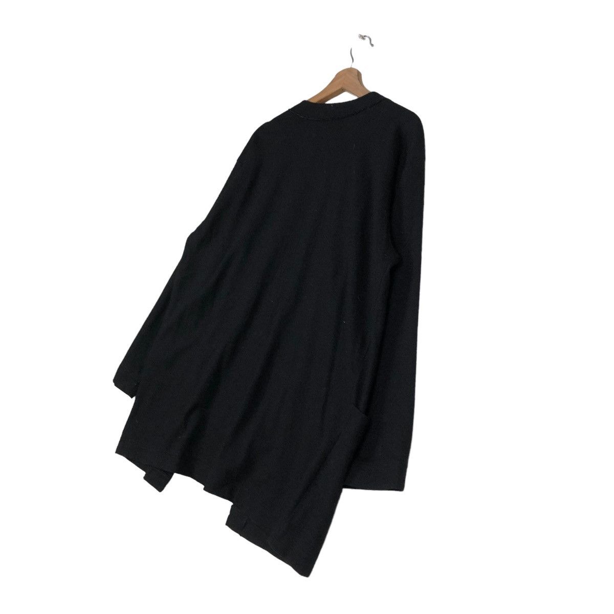 Issey Miyake 🔥VINTAGE ISSEY MIYAKE PLANTATION BLOUSE RICH BLACK Size M / US 6-8 / IT 42-44 - 12 Thumbnail