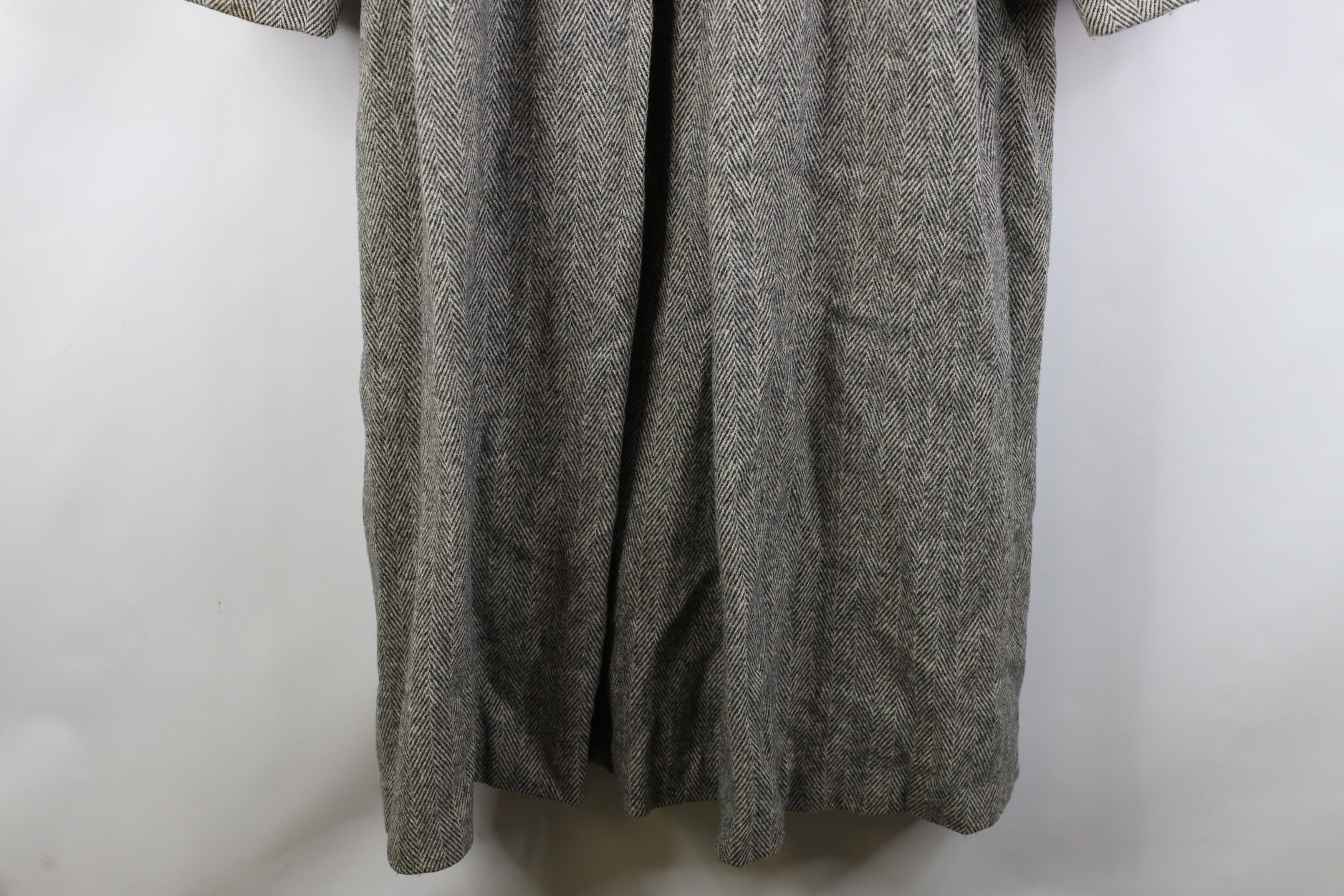 Vintage Vintage 70s Streetwear Heavy Wool Herringbone Jacket USA Size XXL / US 16-18 / IT 52-54 - 17 Thumbnail