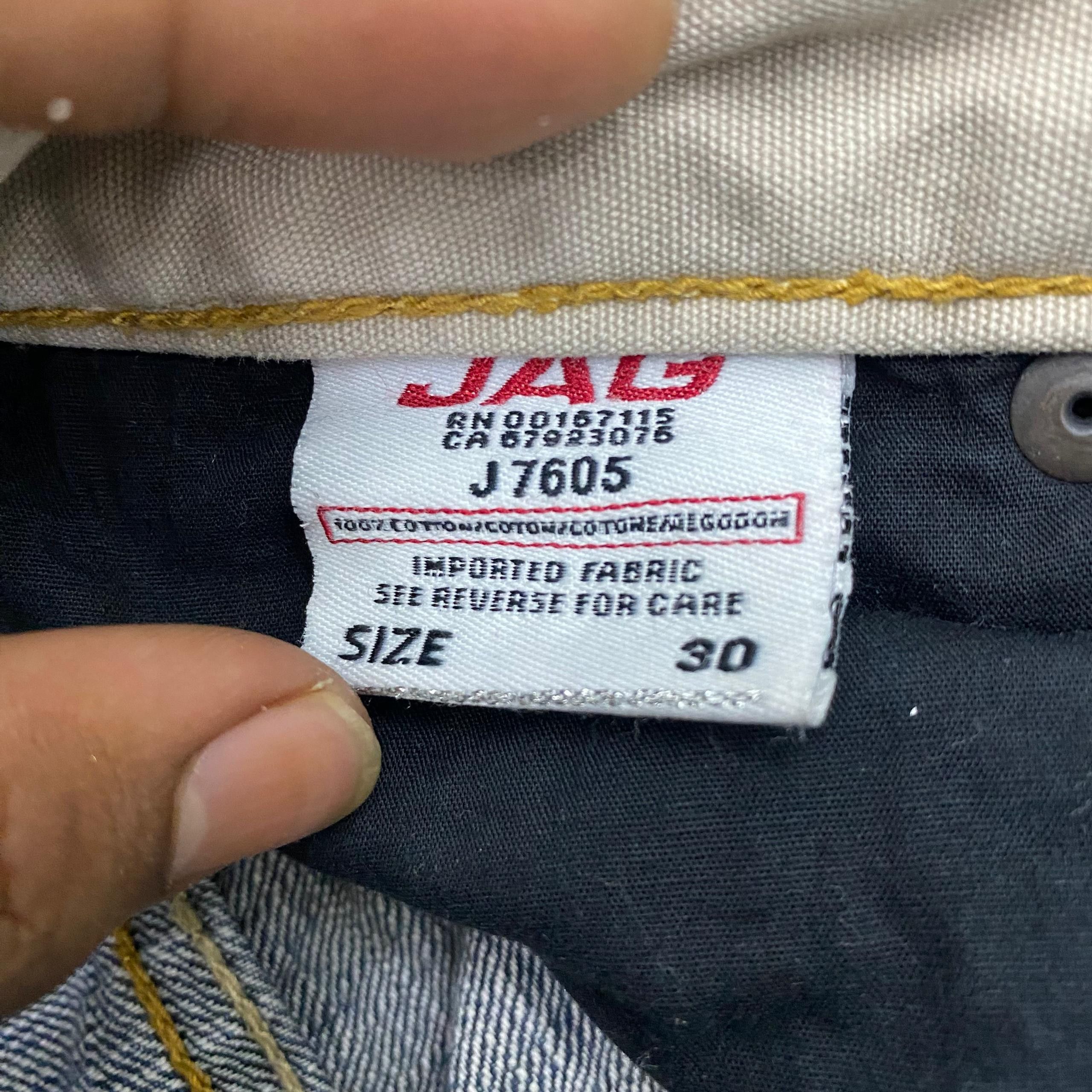If Six Was Nine 💥Best Offer💥Jag Black Japanese Brand Distressed denim Size US 30 / EU 46 - 17 Thumbnail