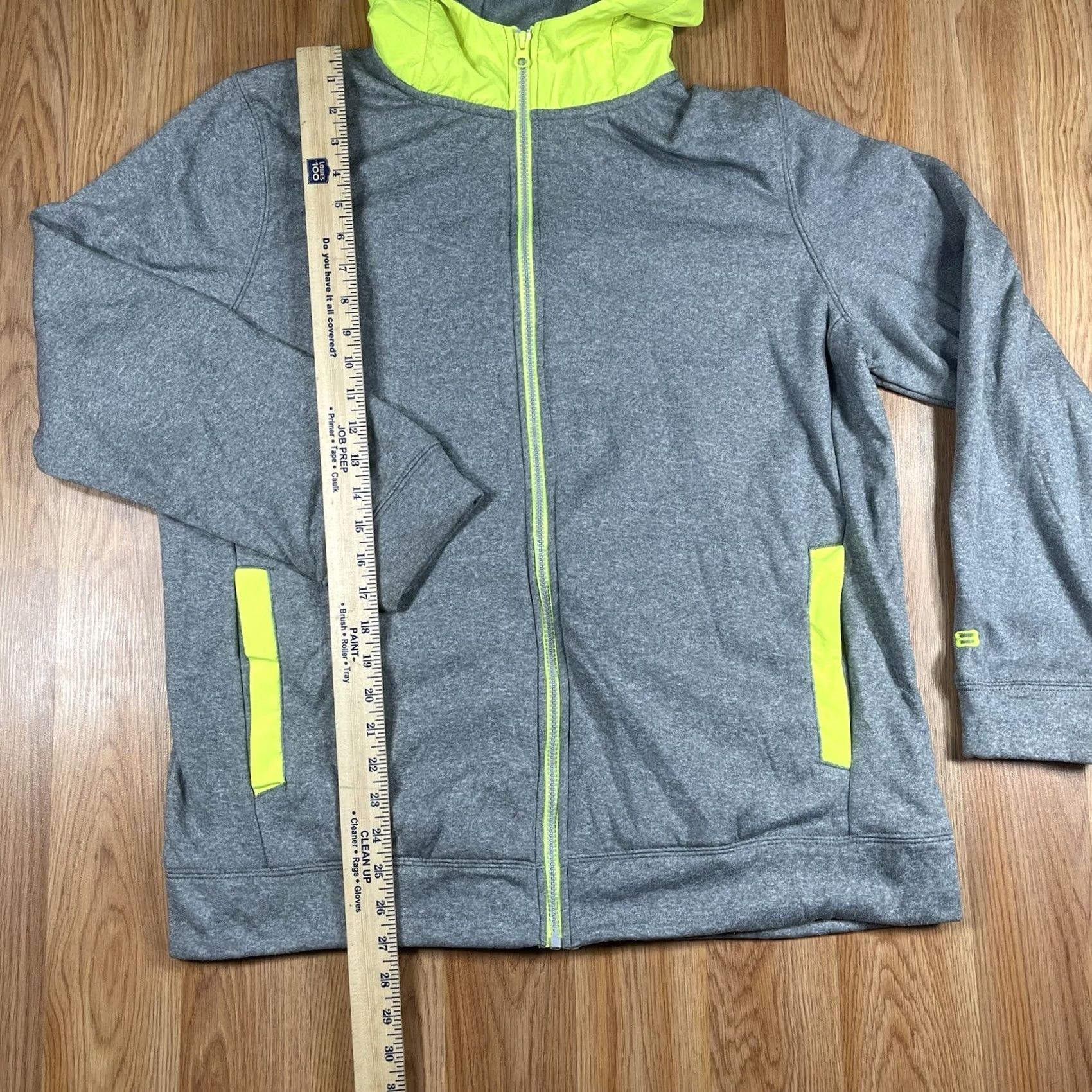Layer 8 Layer 8 Mens Hoodie Large Full Zip Hoodie Hooded Shirt Gray Green Navy Multicolor Zip Front Sweatshirt Regular Fit OS none Size US L / EU 52-54 / 3 - 3 Thumbnail