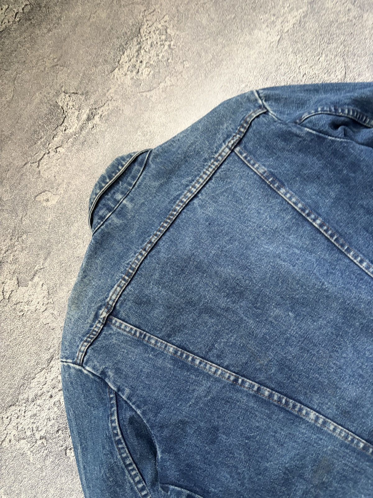 Wrangler Vintage 70s Wrangler Blue Bell Denim Trucker Jacket Malta 40 Size US L / EU 52-54 / 3 - 14 Thumbnail