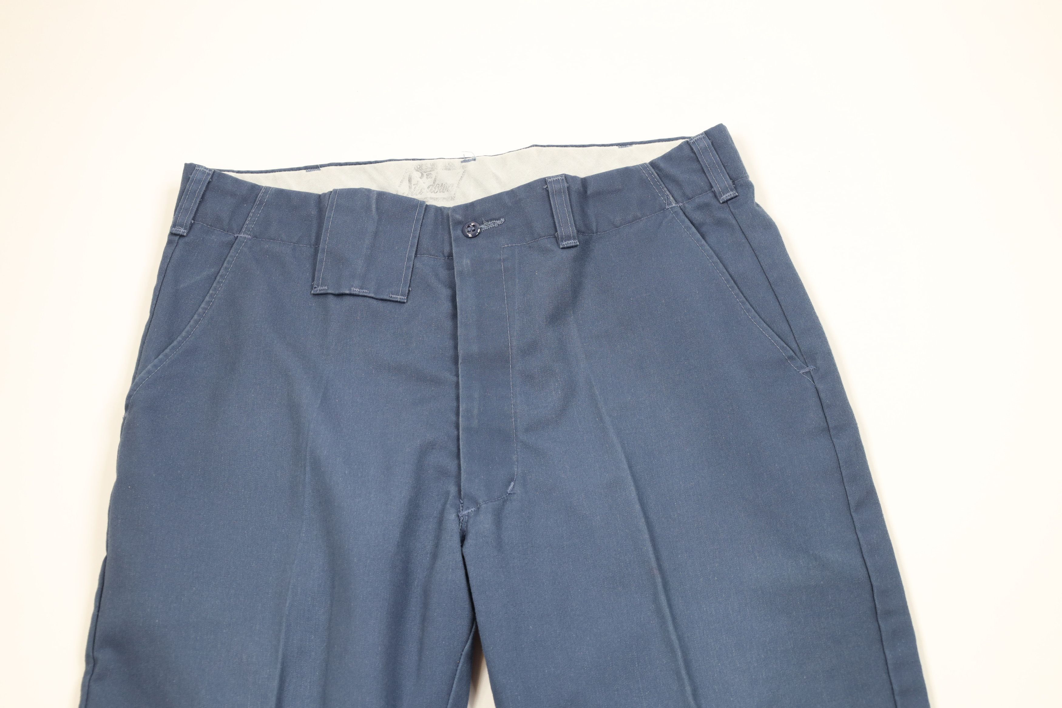 Vintage Vintage 70s Streetwear Workwear Mechanic Wide Leg Pants USA Size US 34 / EU 50 - 2 Thumbnail