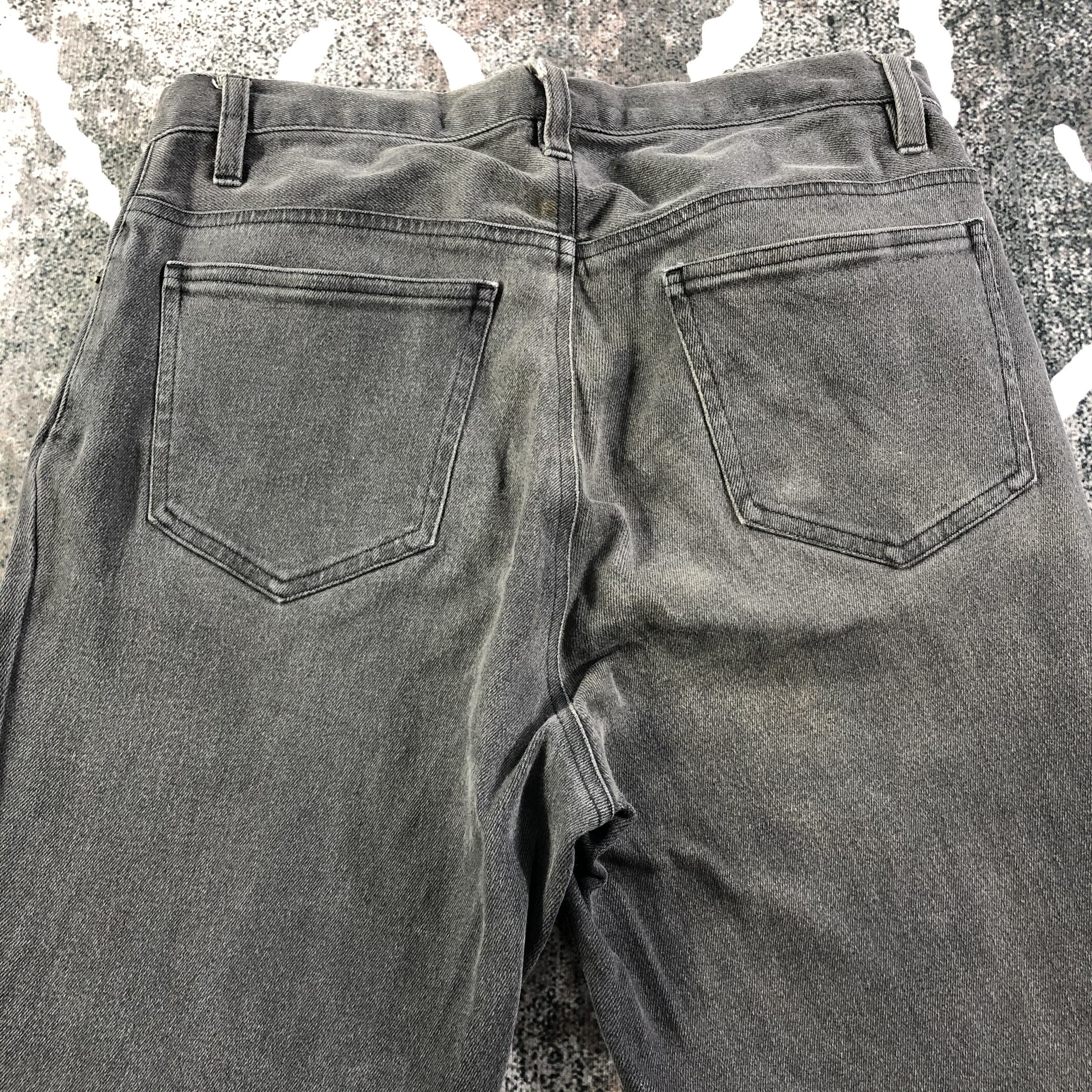 Japanese Brand Japanese Brand Jun Men Jeans Faded Black Denim KJ1753 Size US 30 / EU 46 - 4 Thumbnail