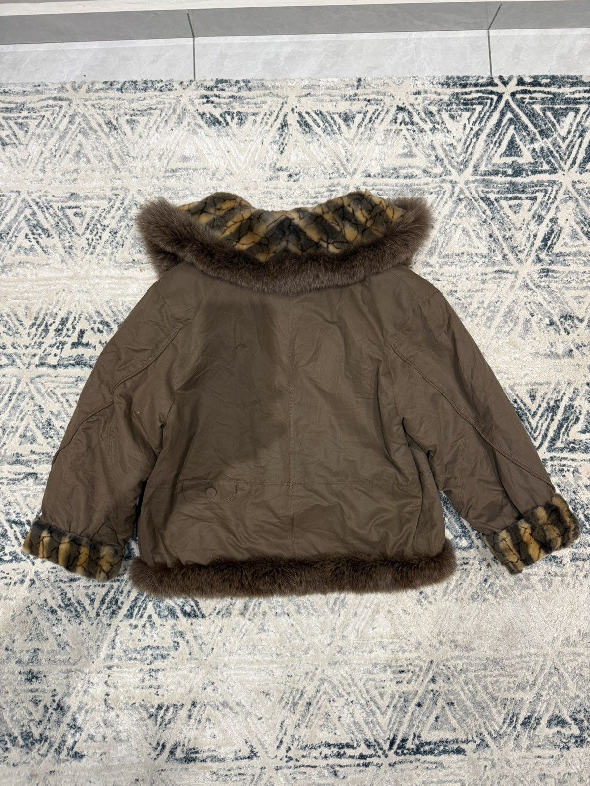 Pierre Balmain VTG PIERRE BALMAIN Fur Lining Jacket Size US L / EU 52-54 / 3 - 7 Thumbnail