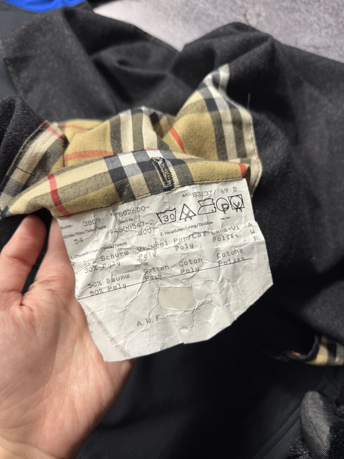 Burberry VINTAGE BURBERRYS LINING Size US M / EU 48-50 / 2 - 7 Thumbnail