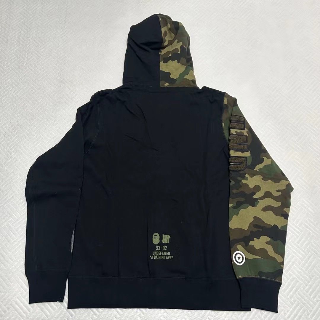 Bape × Undefeated BAPE UND COLOR CAMO SHARK FULL ZIP HOODIE Size US XL / EU 56 / 4 - 8 Thumbnail