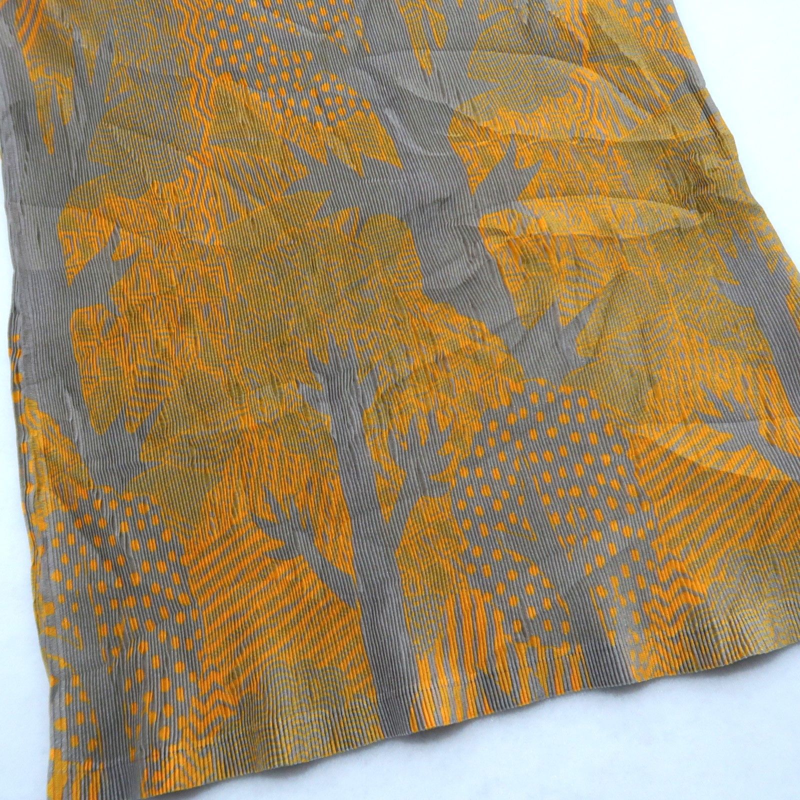 Pleats Please Issey Miyake Pleats Please “Forest Print Mist” Sleeveless Top Size M / US 6-8 / IT 42-44 - 6 Thumbnail