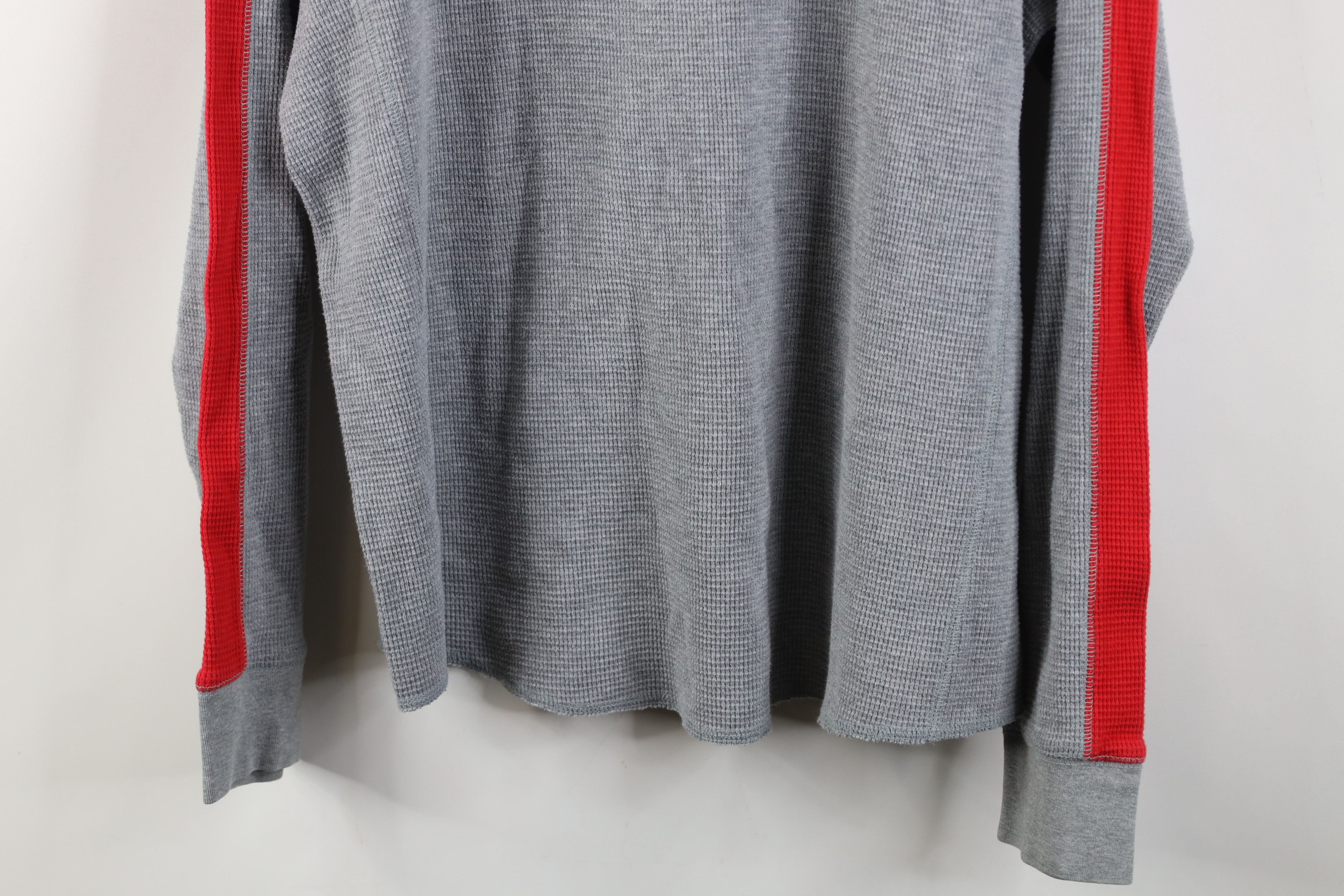 Nike Vintage Nike Swoosh Ohio State University Thermal T-Shirt Size US XL / EU 56 / 4 - 3 Thumbnail