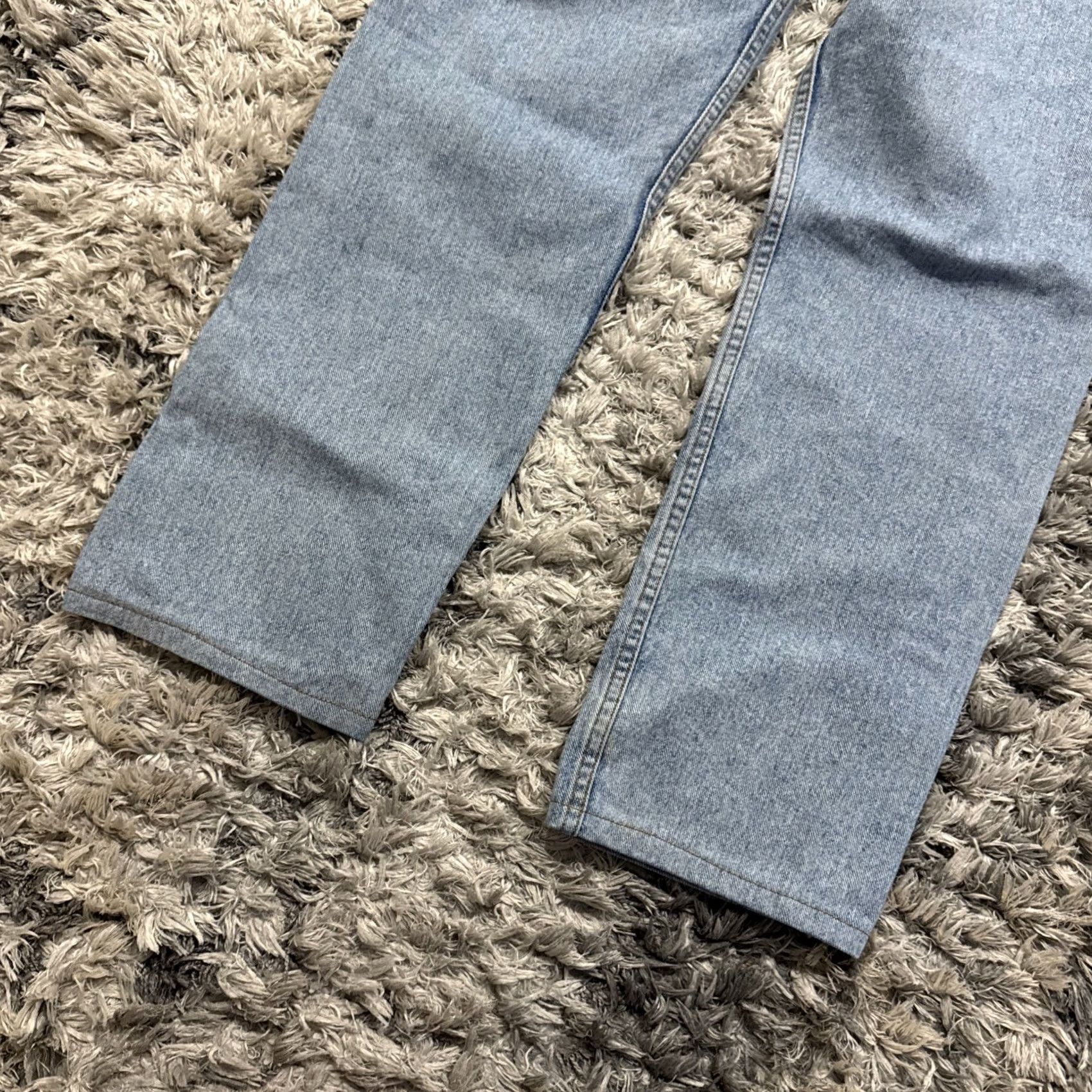 Levi's Vintage Levi’s 505 Jeans 90’s Denim Straight Fit Workwear Blue Men’s Size 36x28 Size US 36 / EU 52 - 2 Thumbnail