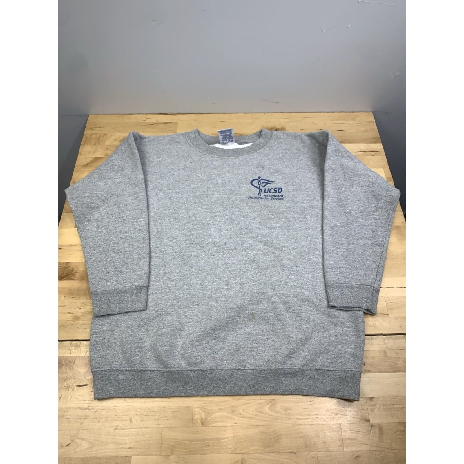 AAA VINTAGE UCSD Healthcare Rehabilitaion Services Sweatshirt Adult M Gray 12495 Size US M / EU 48-50 / 2 - 3 Thumbnail