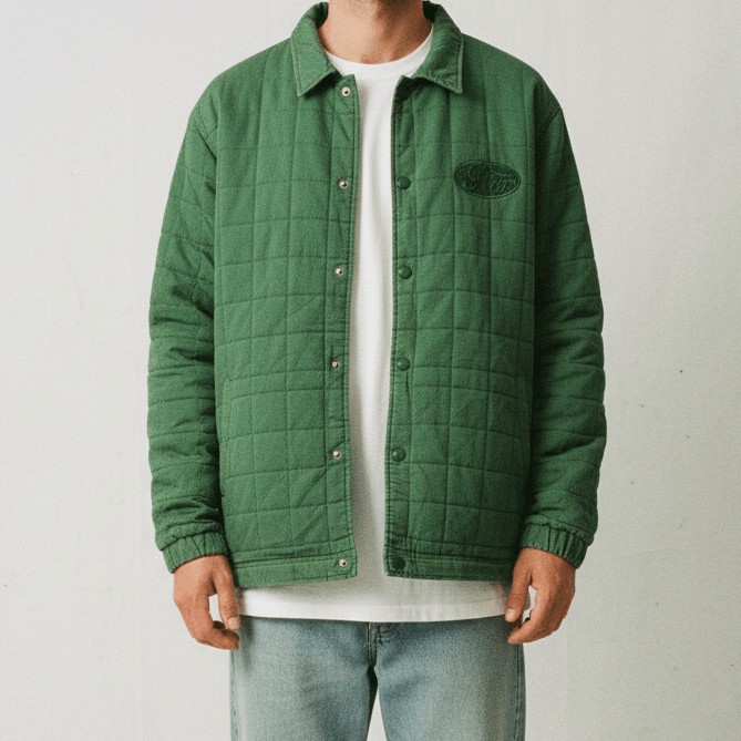 Japanese Brand Vintage Soar Ever Seer Light Jacket Outerwear Quilted Size US L / EU 52-54 / 3 - 1 Thumbnail