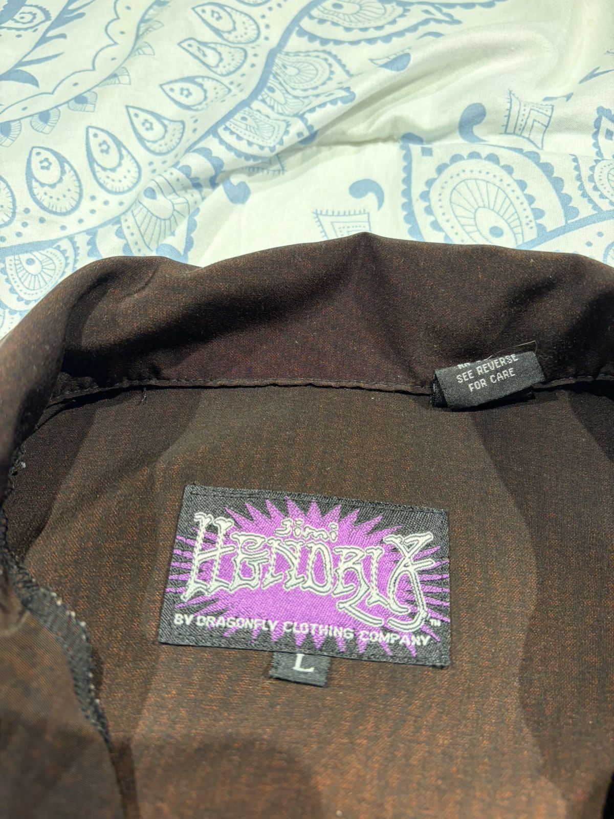 Jimi Hendrix Vintahge Jimi Hendrix Shirt XL Size US XL / EU 56 / 4 - 3 Thumbnail