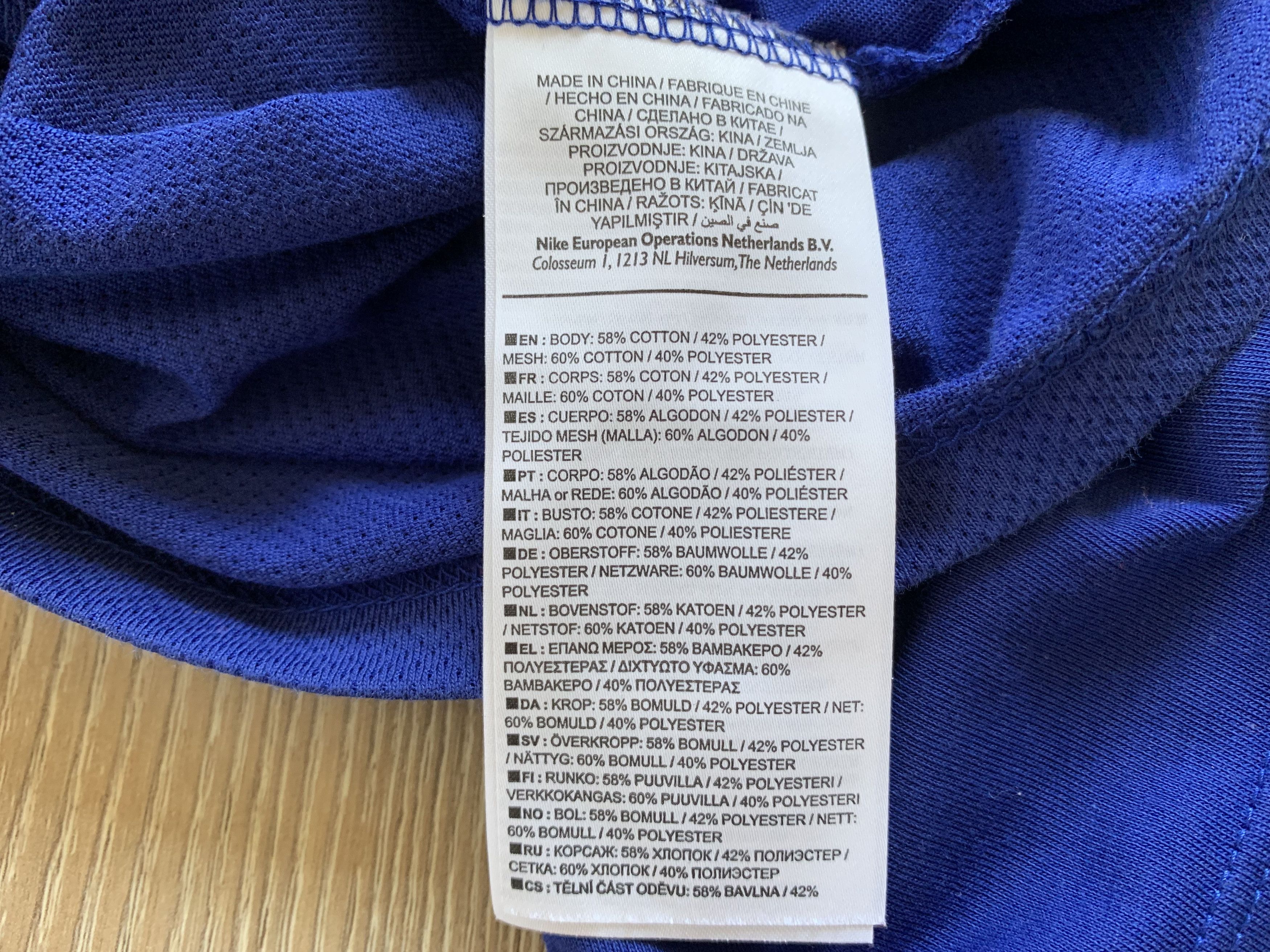Nike × Vintage The Nike Tee Barca FC Barcelona 2018 T Shirt Size US XL / EU 56 / 4 - 9 Thumbnail