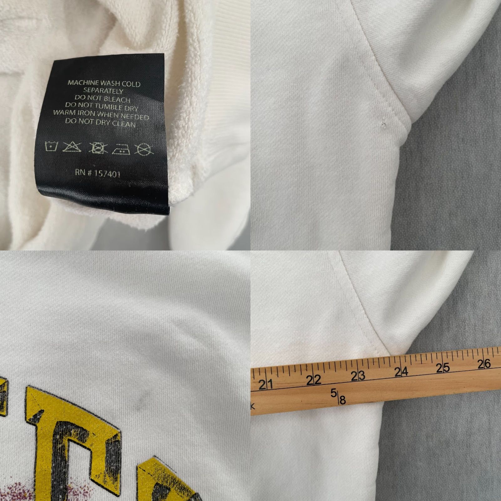 Darc Sport Darc Sport Hoodie Adult Large White Wolves Club Pullover Limited Edition Graphic Print Size US L / EU 52-54 / 3 - 8 Thumbnail