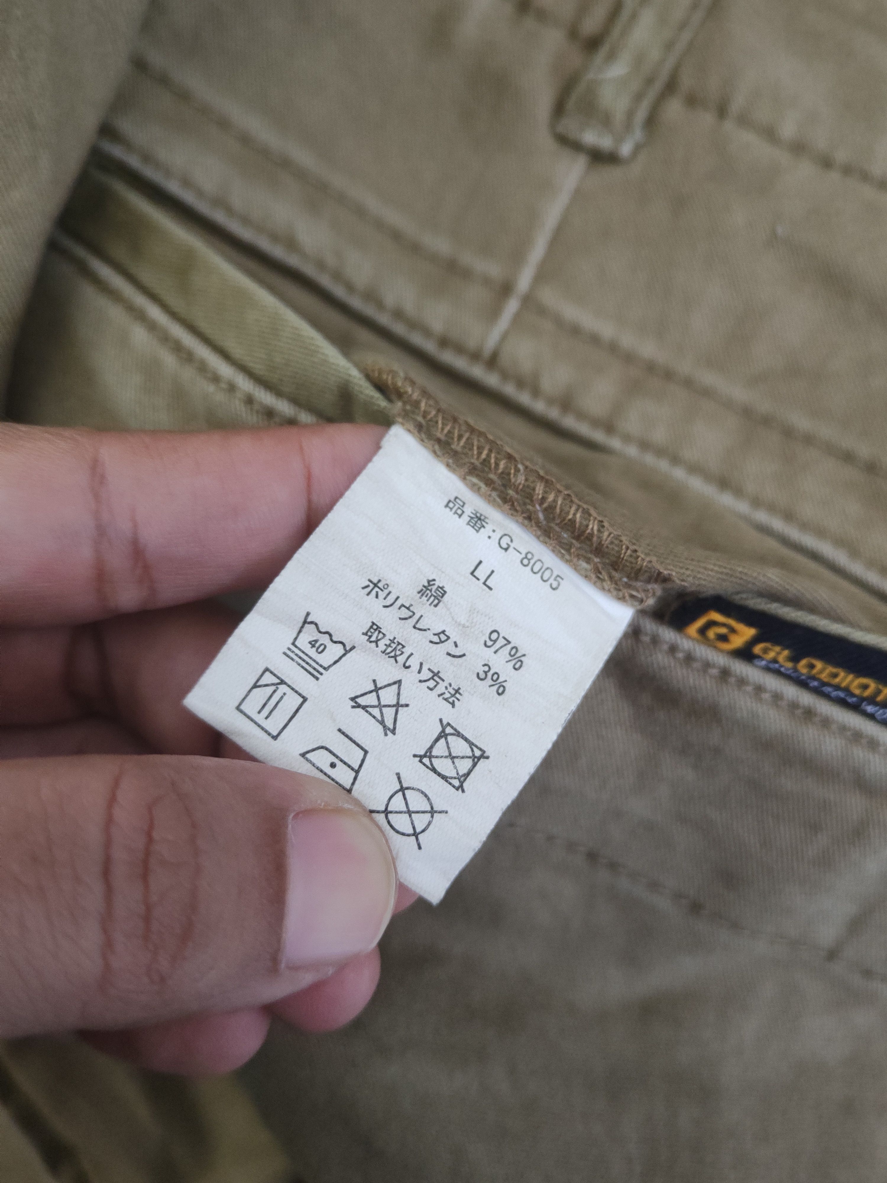 Japanese Brand DL Gladiator Beige Multipocket Cargo Pants #46-274T Size US 32 / EU 48 - 12 Thumbnail