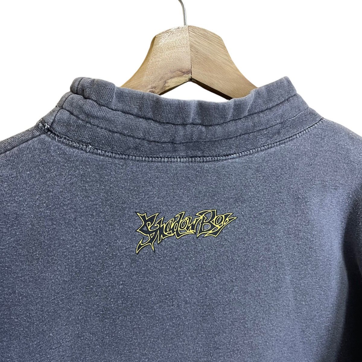 Japanese Brand Vintage 90s ShadowBoys Big Logo Turtleneck Sweatshirt Size US M / EU 48-50 / 2 - 9 Thumbnail