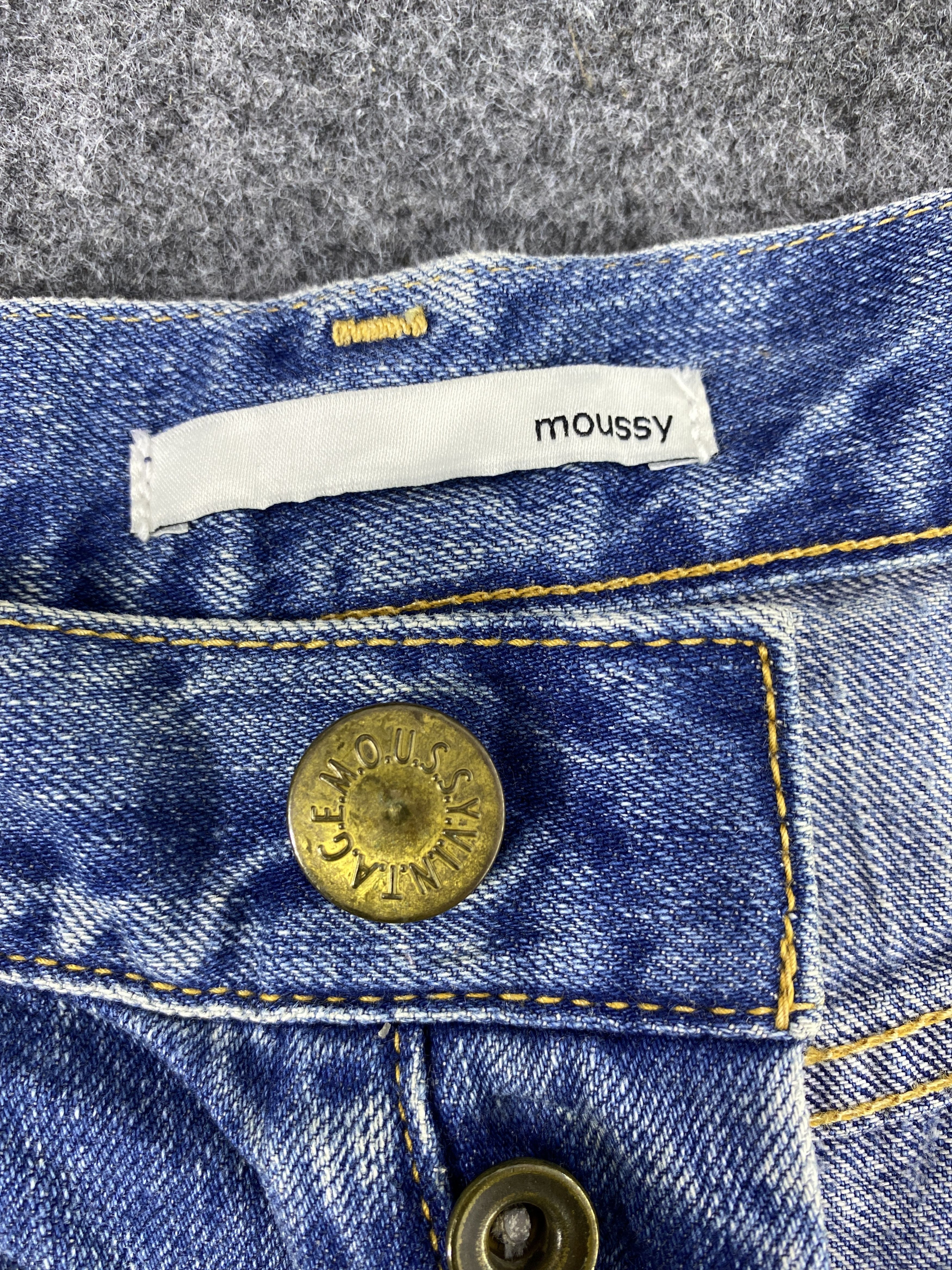 If Six Was Nine Moussy Japan Blue Wash Jeans-J1134 Size US 28 / EU 44 - 8 Thumbnail