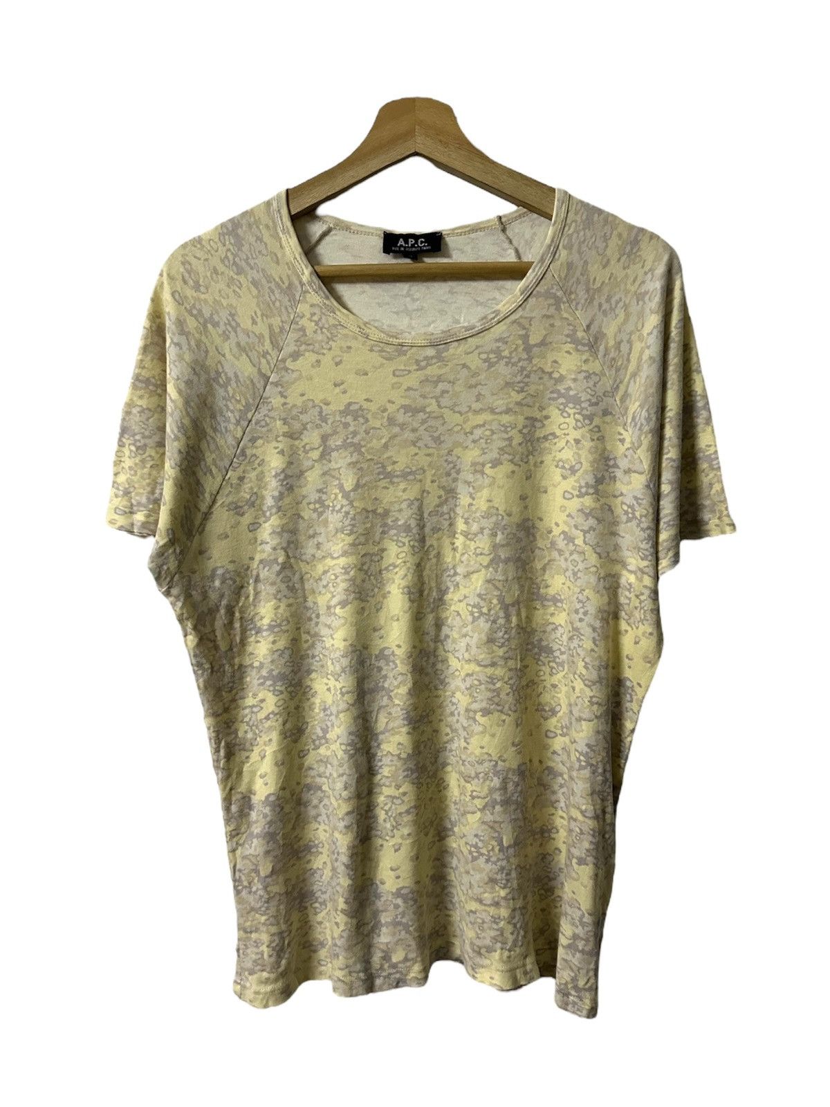 A.P.C. A.P.C Abstract Printed Size 2 T-Shirt Size US M / EU 48-50 / 2 - 1 Thumbnail