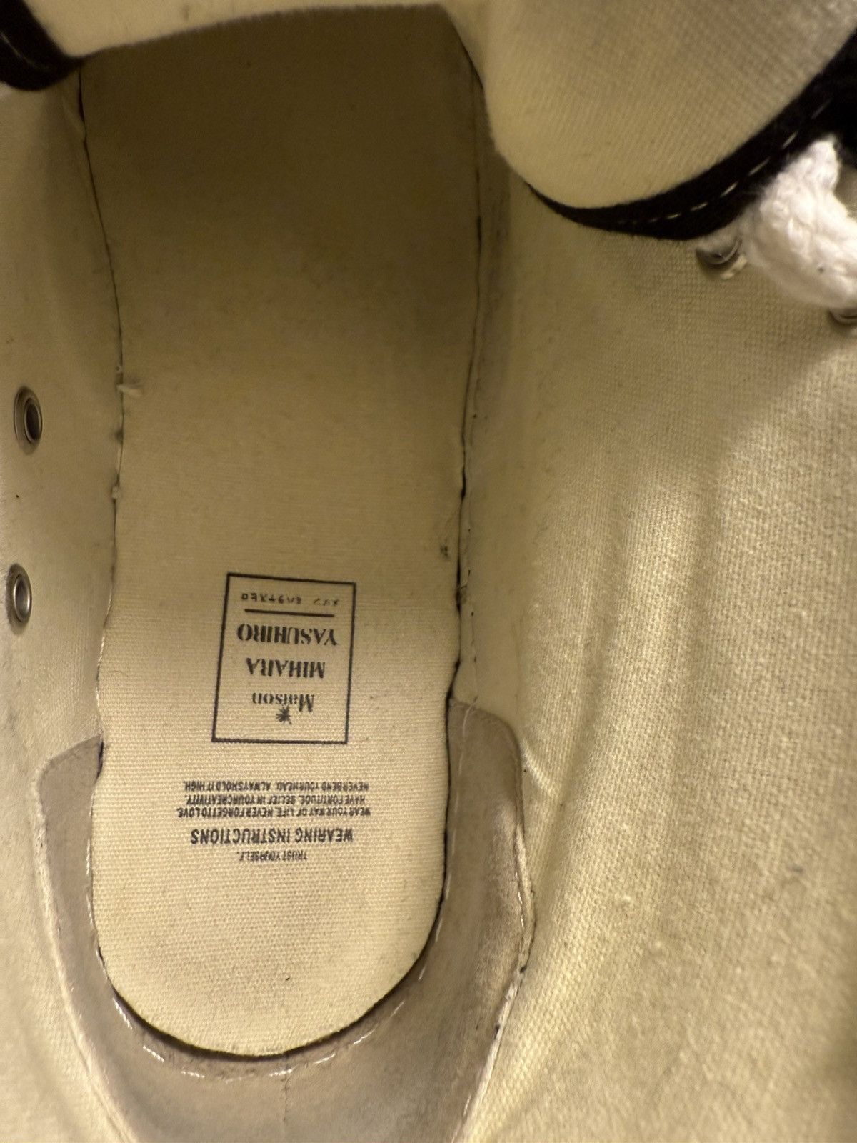 Maison Mihara Yasuhiro Peterson Hi Original Sole Bandana