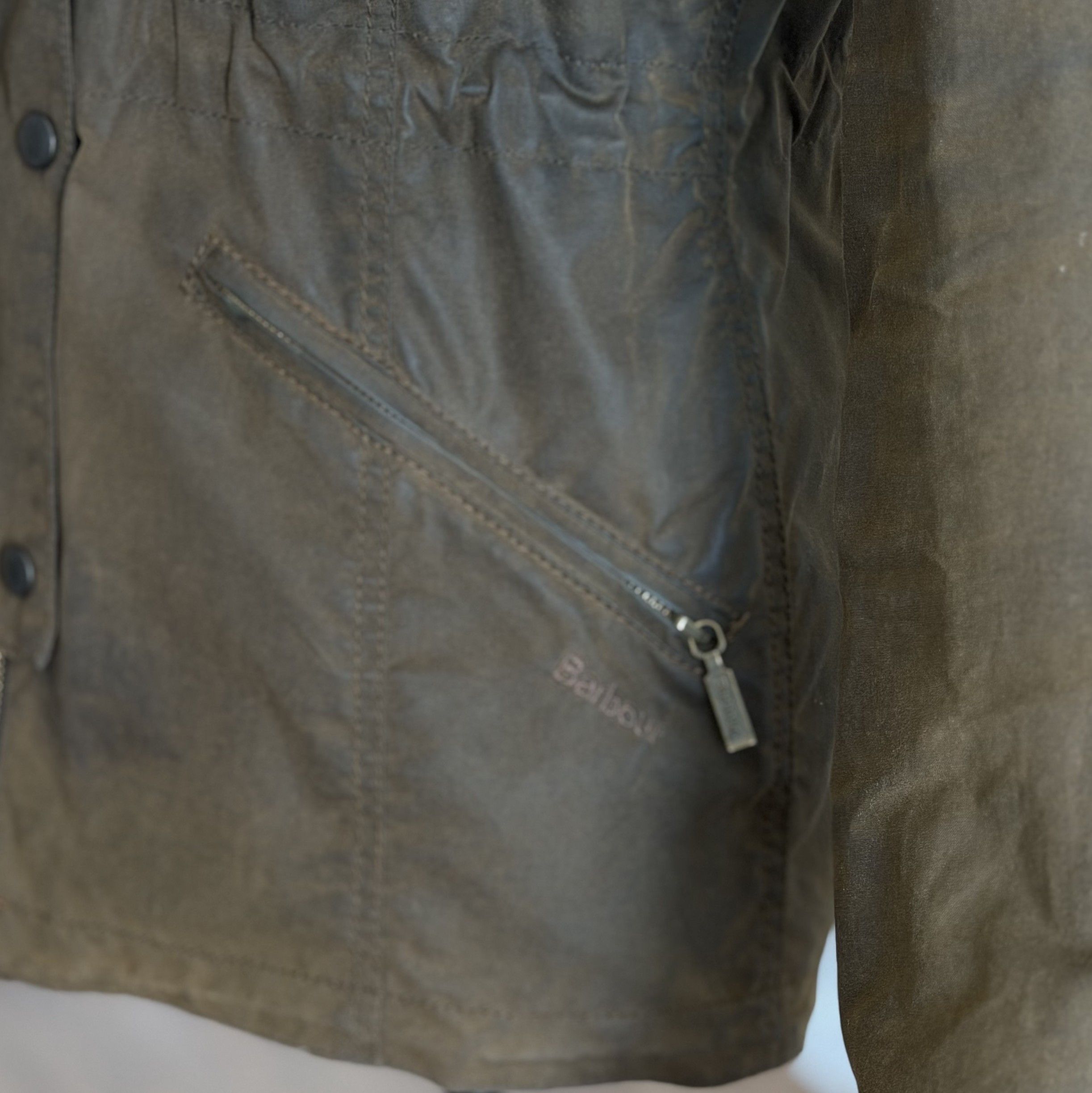 Barbour BARBOUR Winter Force Parka Hooded Jacket Brown Waxed Cotton Size M / US 6-8 / IT 42-44 - 5 Thumbnail