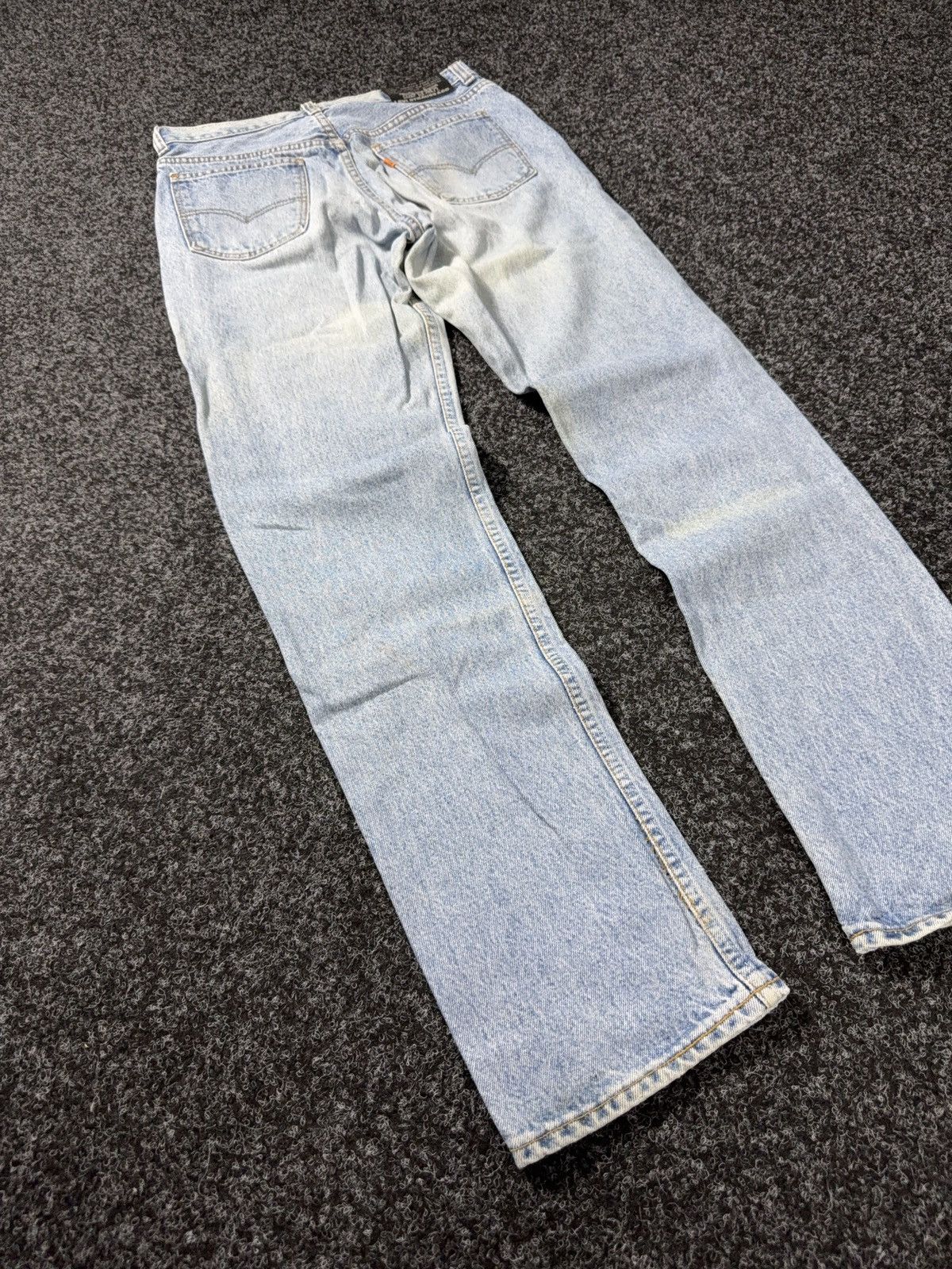 Levi's Vintage Clothing Vintage Levi’s 615 Distressed Faded Orange Tab Retro Jeans Size US 32 / EU 48 - 13 Thumbnail